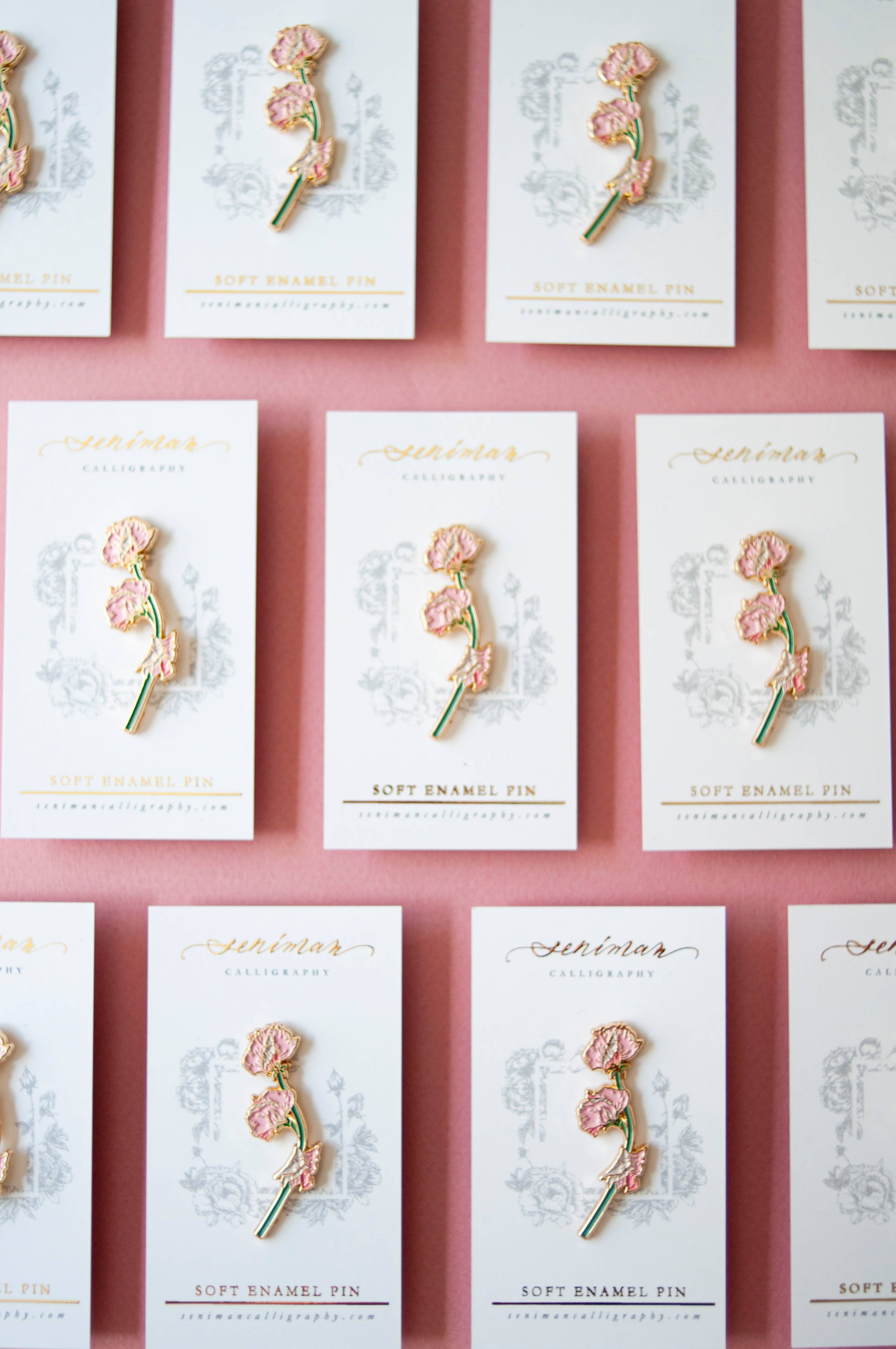 Sweet Peas Soft Enamel Pin