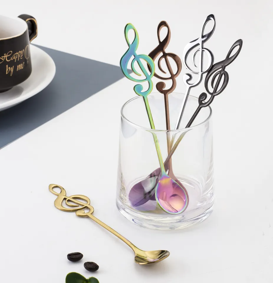 Music Note Spoon - 4 available colors