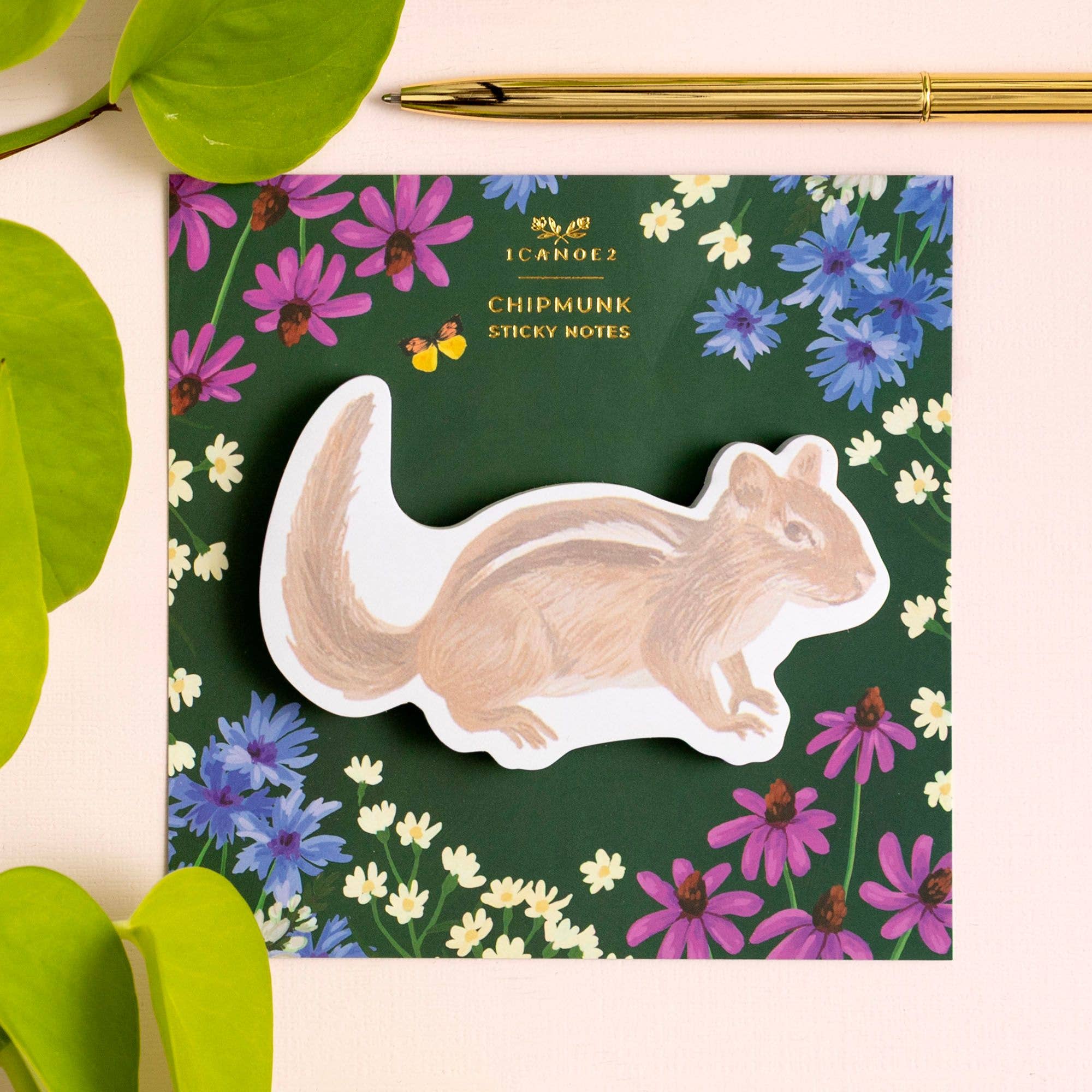 Chipmunk Sticky Notes