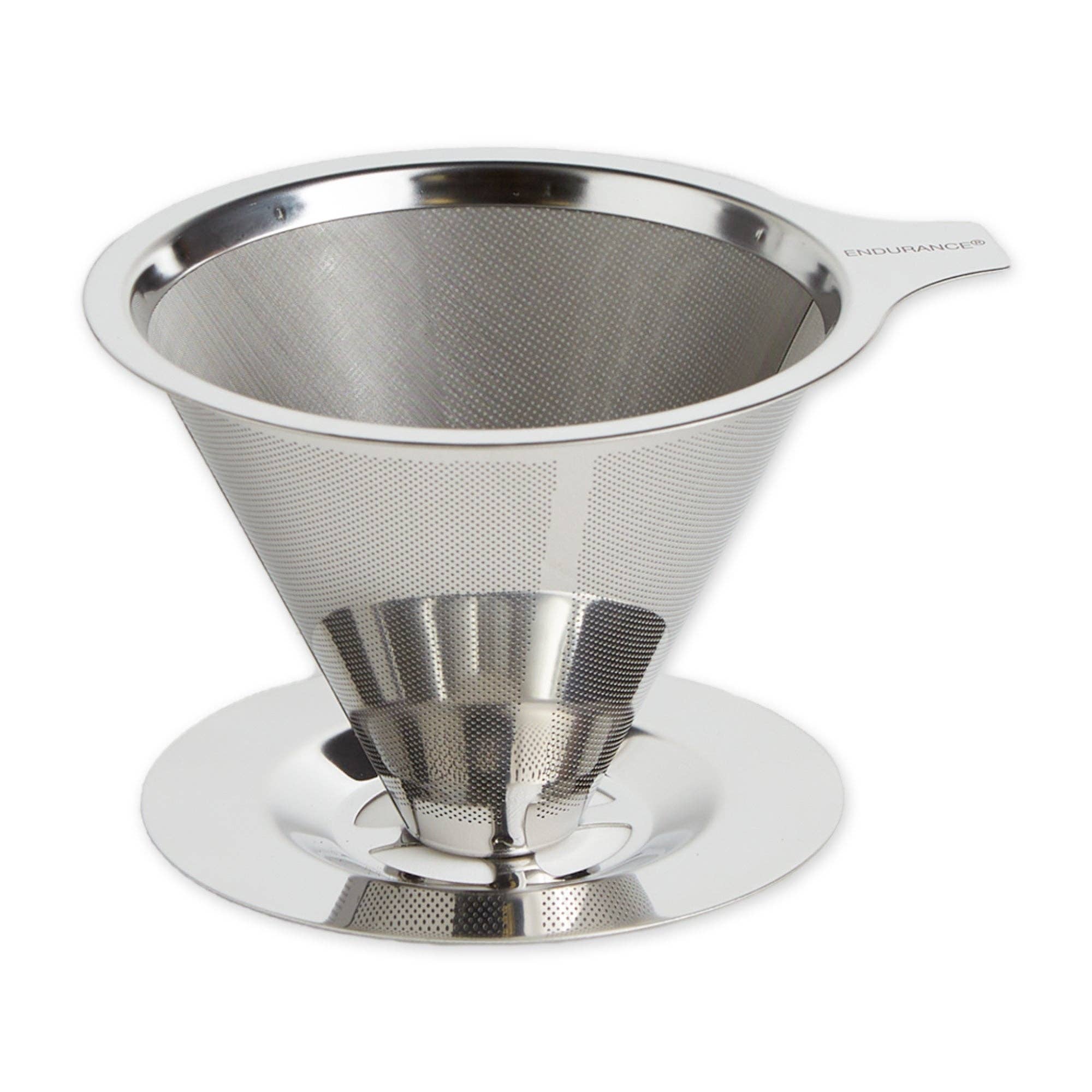 Endurance stainless steel reusable coffee filter