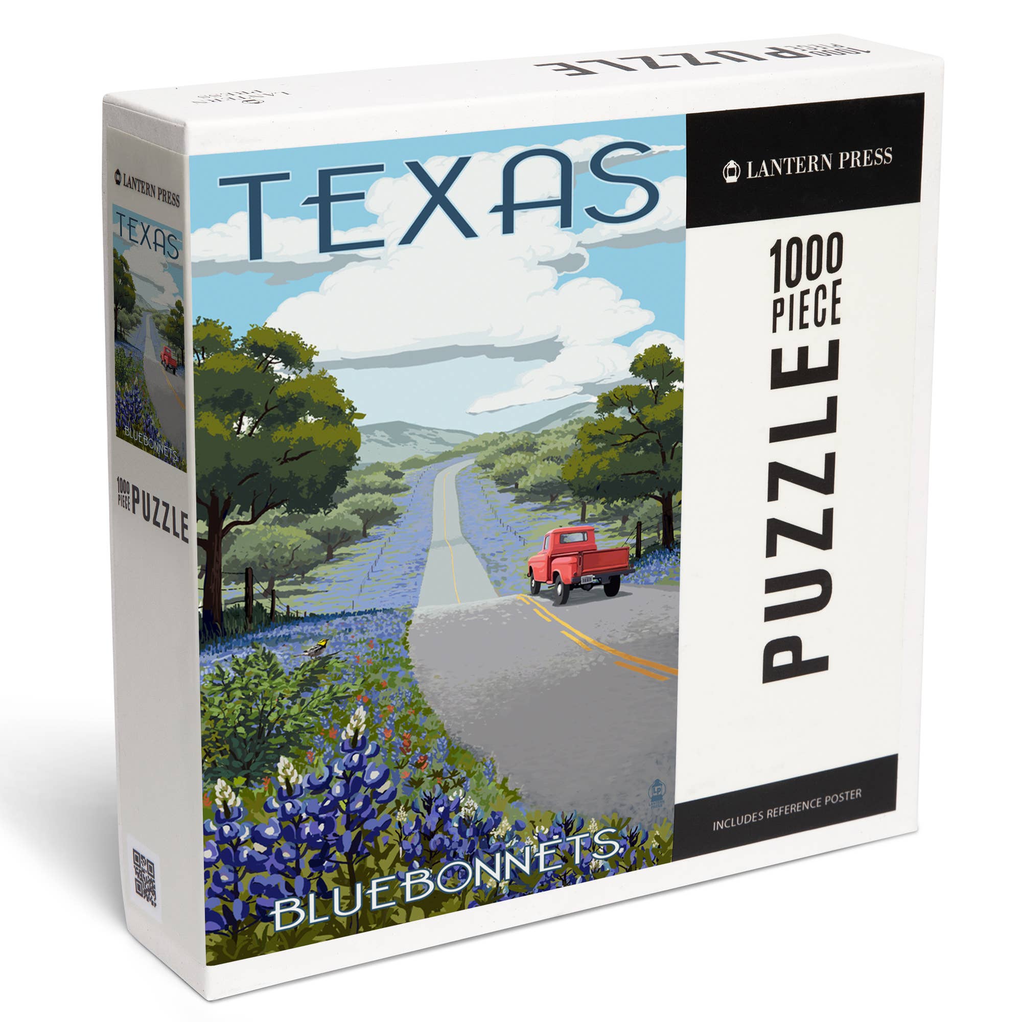 1000 PIECE PUZZLE Texas, Bluebonnets & Highway