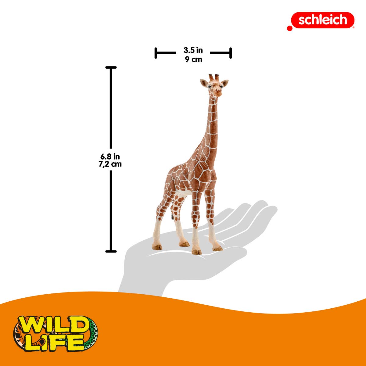 Giraffe, Female Safari Animal Toy