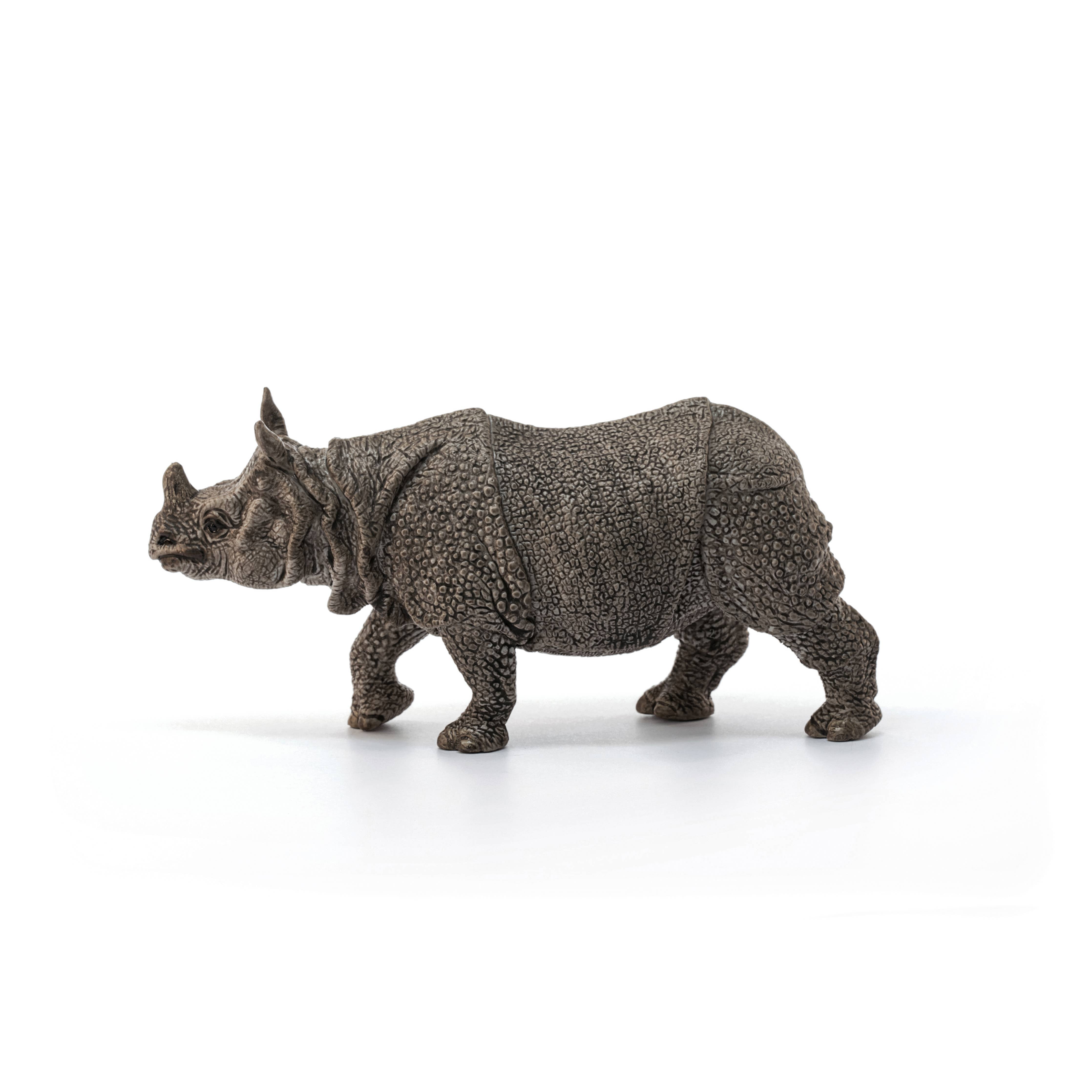 Indian Rhinoceros Safari Animal Toy