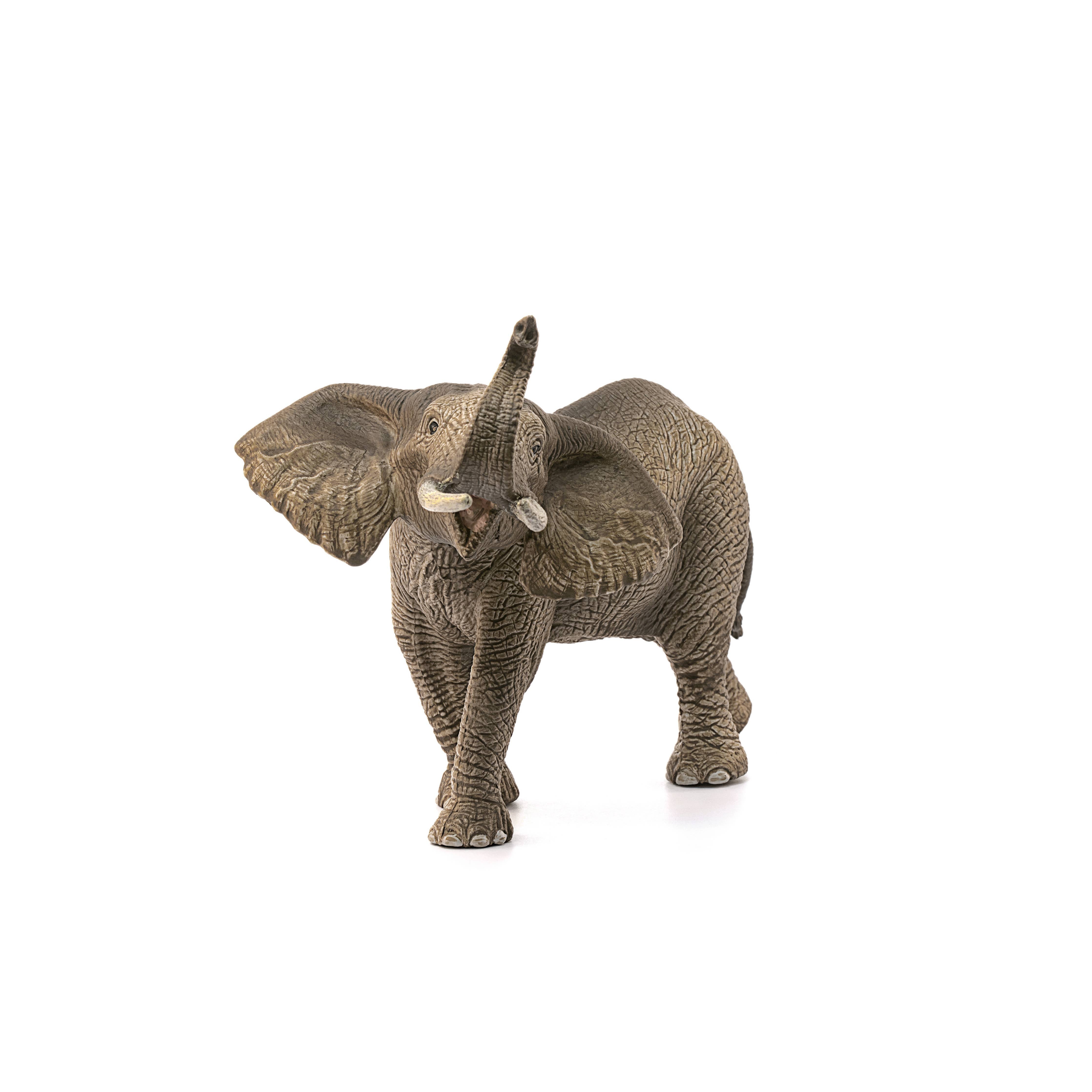 African Elephant, Male Safari Animal Toy