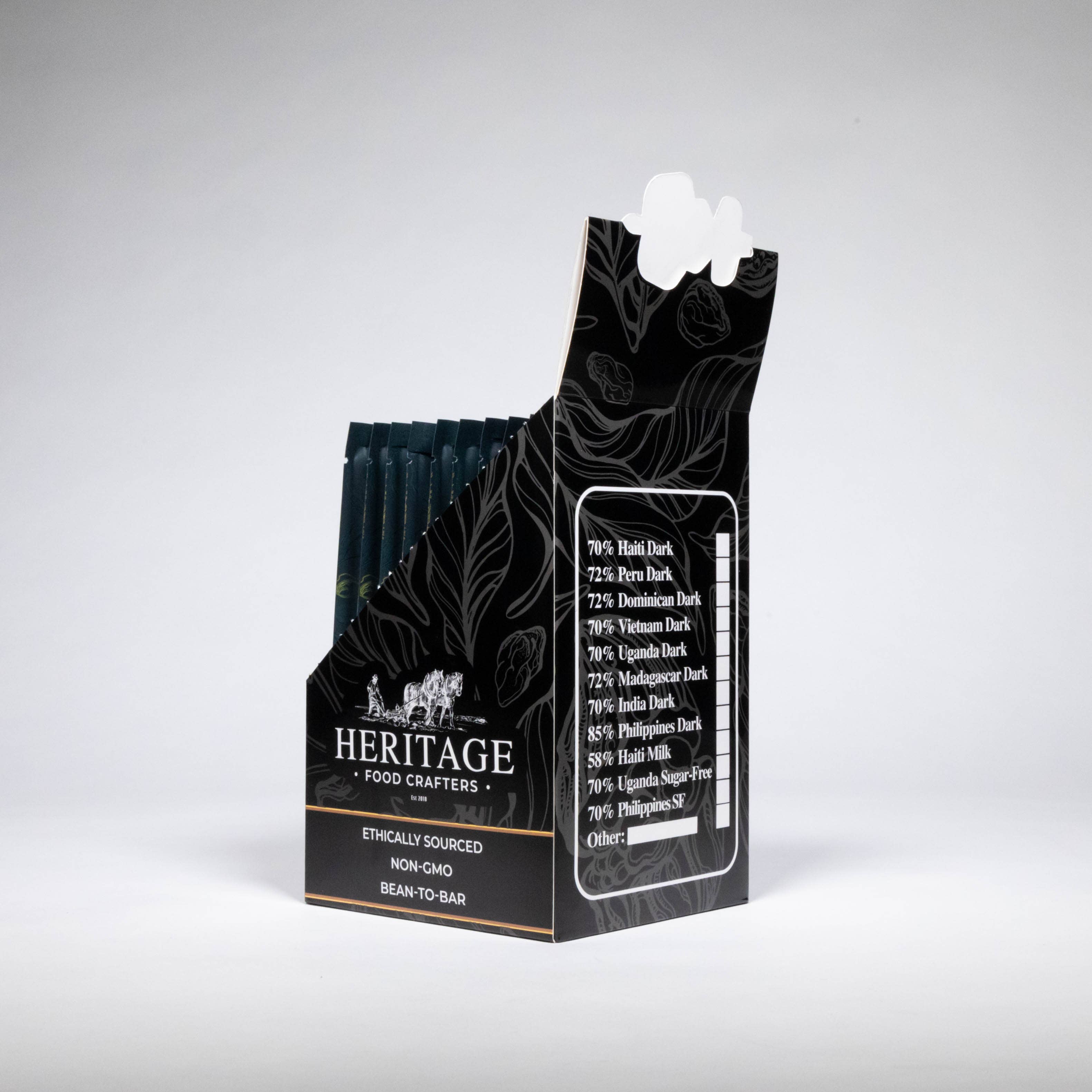 70% Uganda Dark 50g - Award-Winning Craft Chocolate Bars