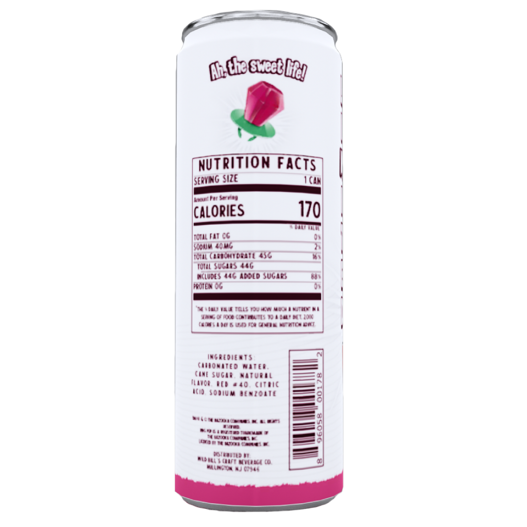 Ring Pop Soda Strawberry Pure Cane Sugar