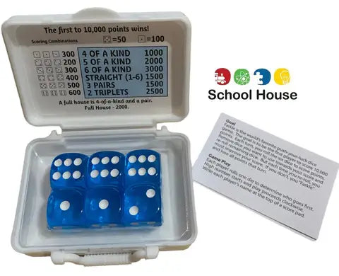 Farkle! Travel Color 24 Unit Display - Perfect Pocket Game