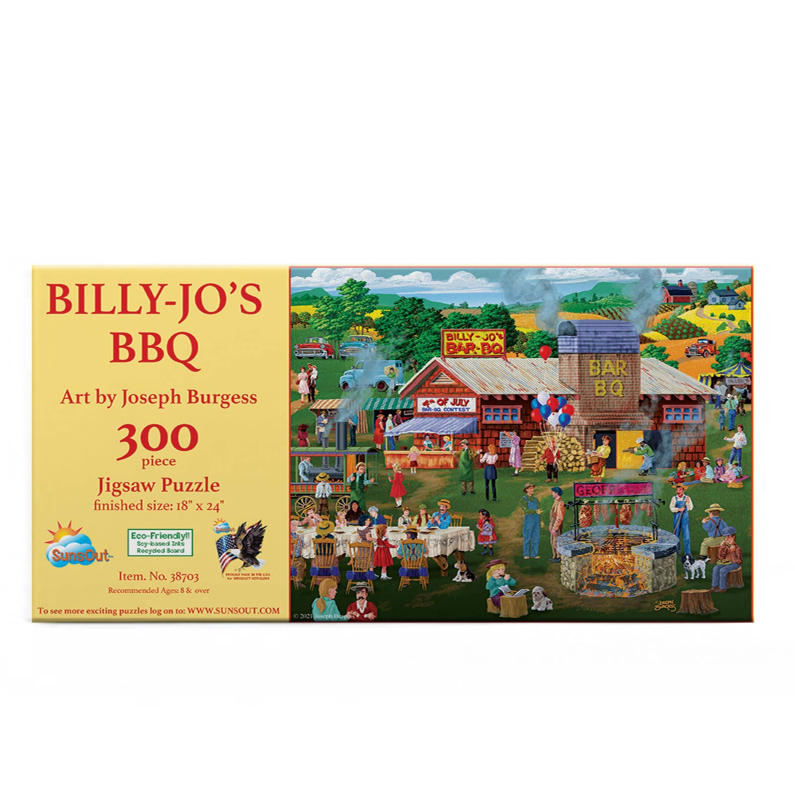 0348 Billy Jo's BBQ 300 pc Puzzle