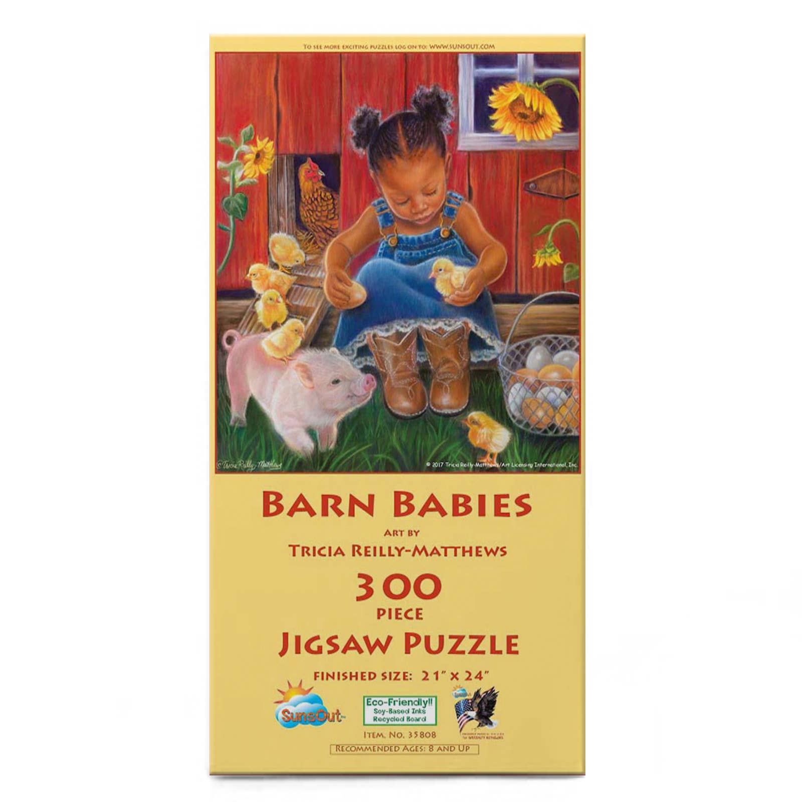 0109 Barn Babies 300 pc Puzzle