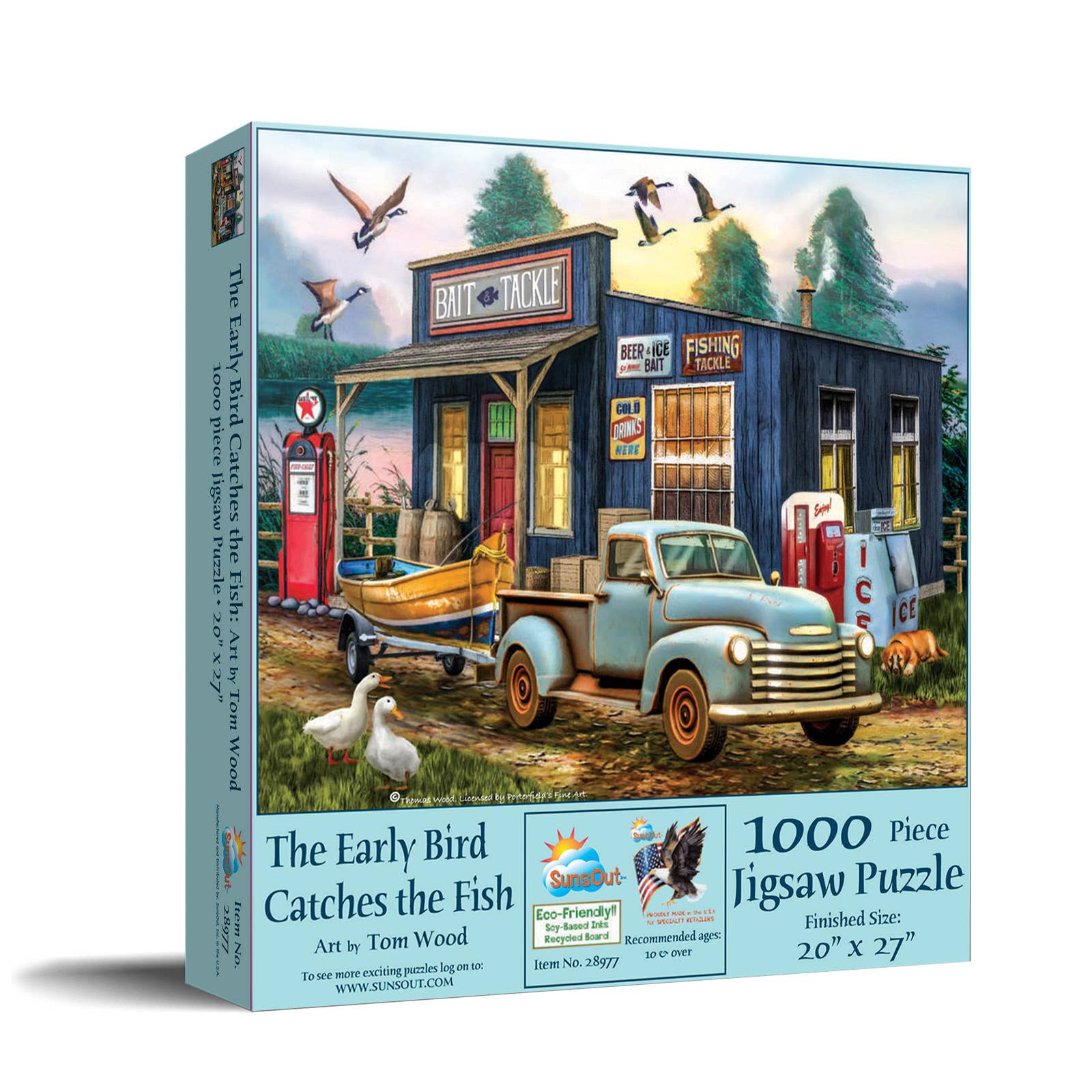 5521 The Early Bird Catches the Fish 1000 pc Puzzle