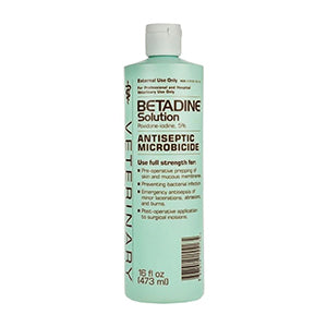 Betadine -16oz. Veterinary Solution 5%