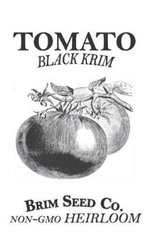 Brim Seed Co. - Black Krim Tomato Heirloom Seed