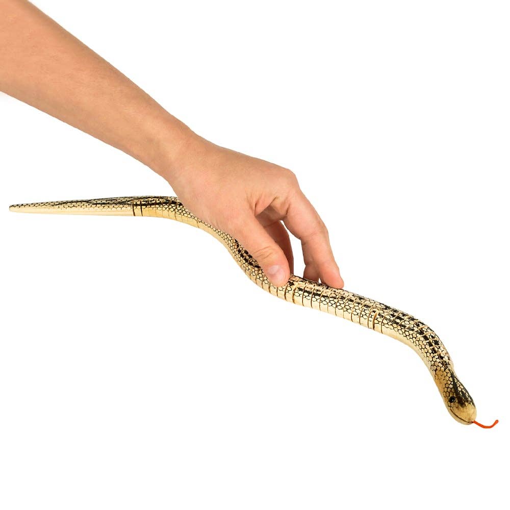 LLB Wooden Wiggly Snake toy bending detail