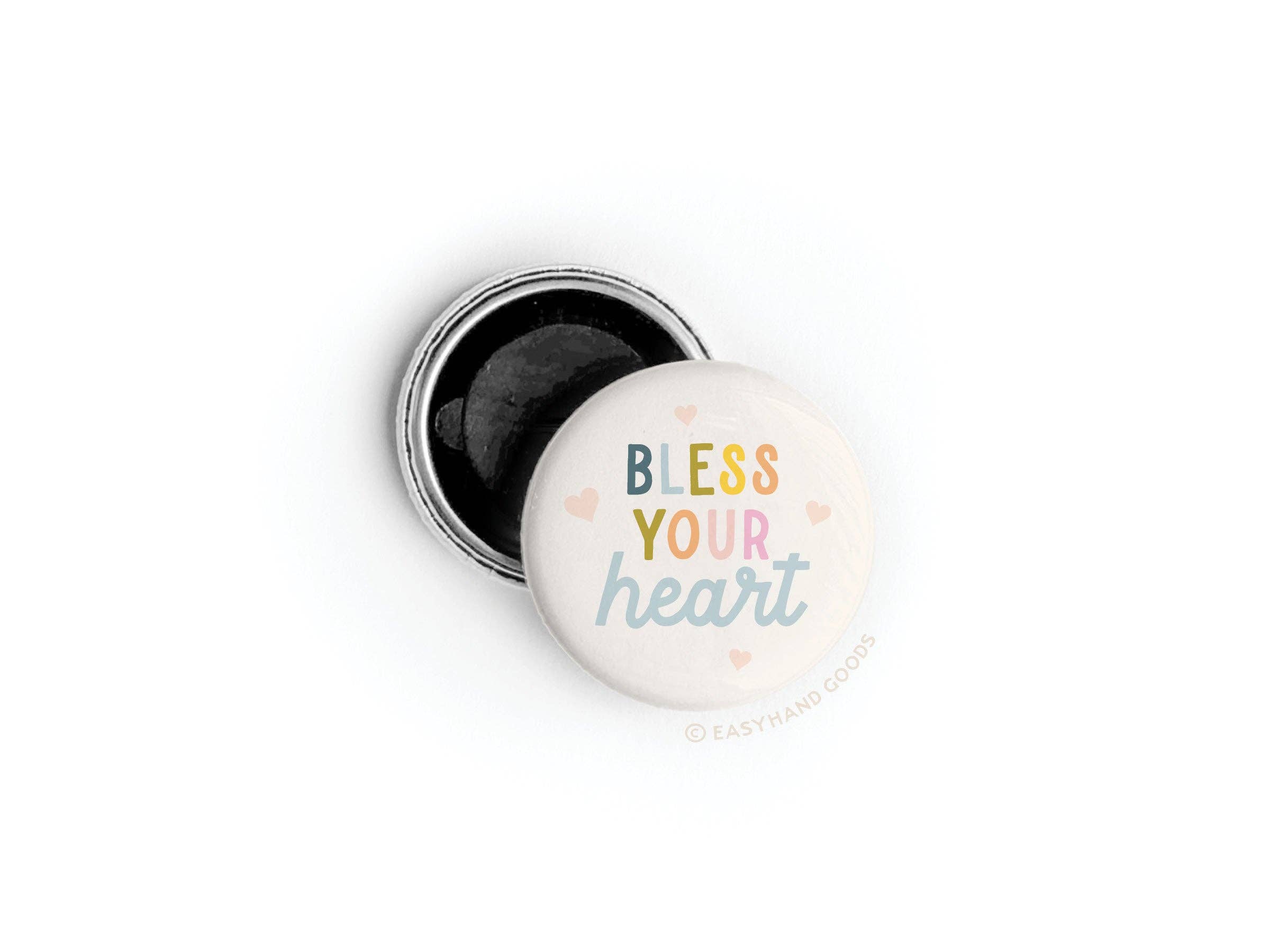 Bless Your Heart Button style variation