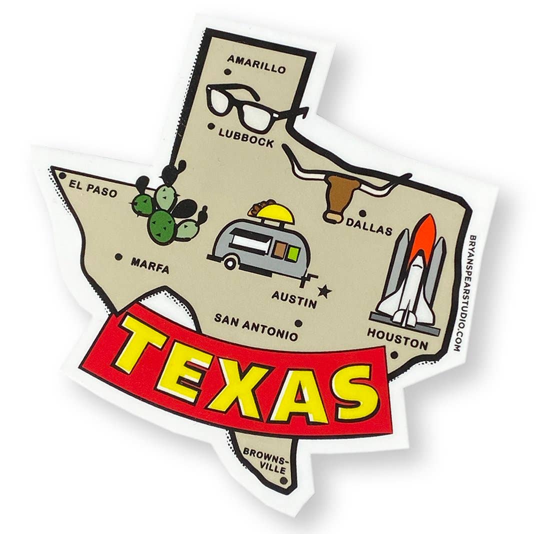 Texas Decal Sticker