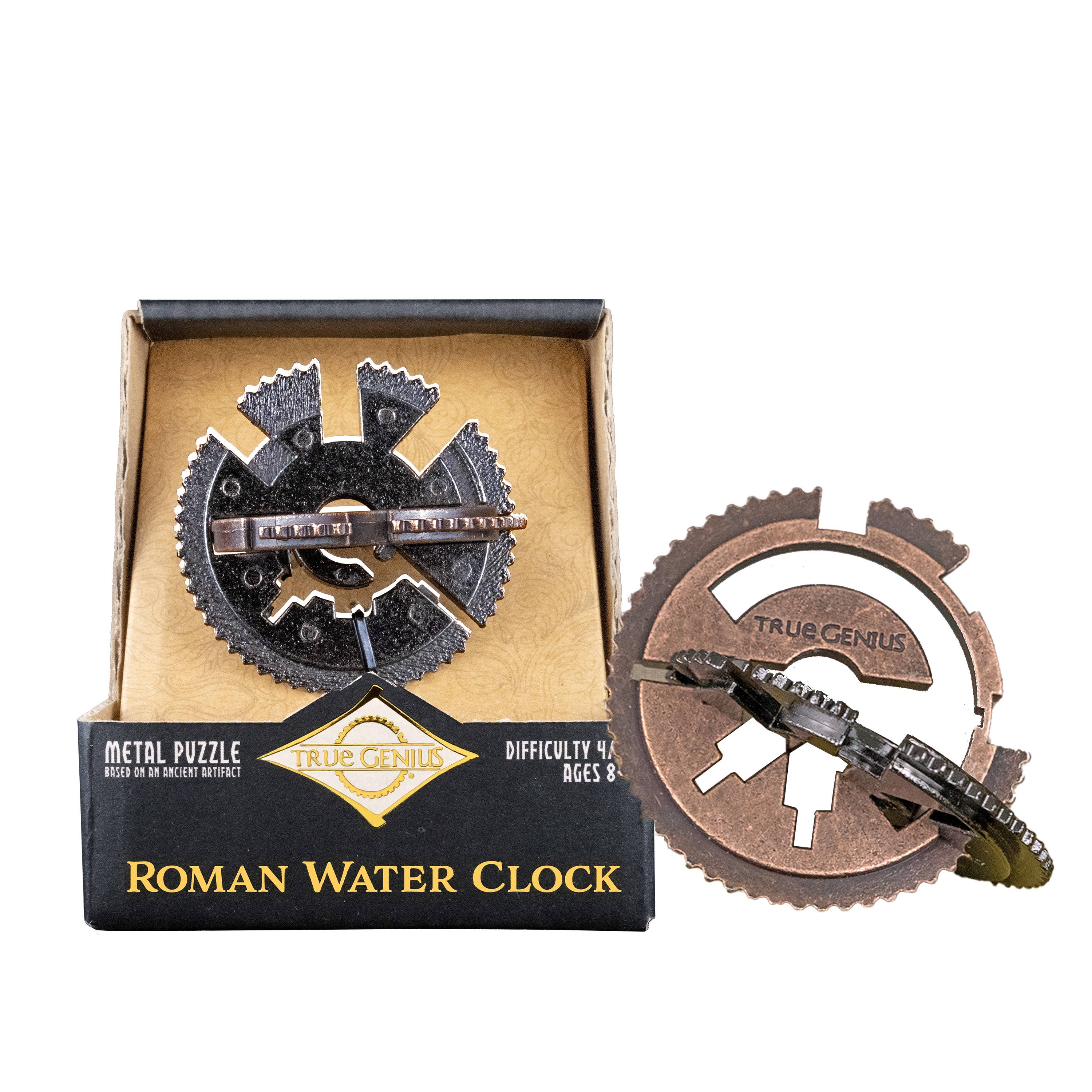 Roman Water Clock Brainteaser wooden puzzle