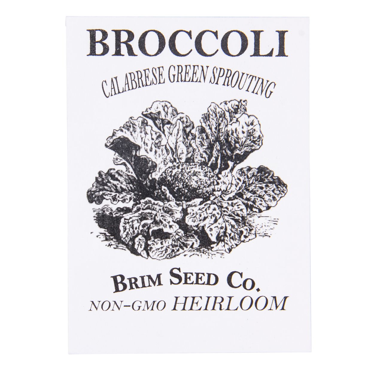 Brim Seed Co. - Green Sprouting Calabrese Broccoli Heirloom Seed