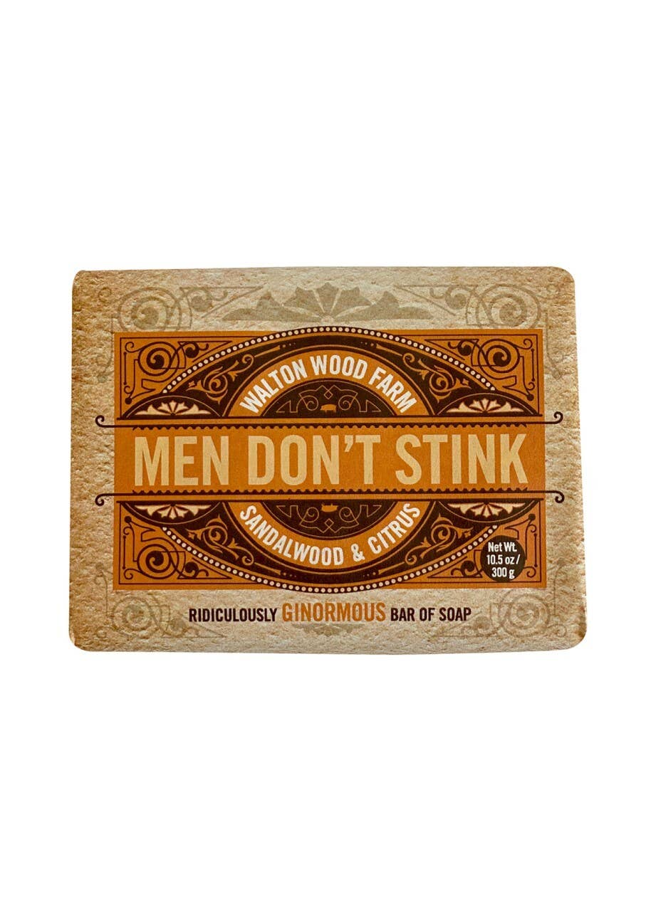Men's Don't Stink Soap Sandalwood and Citrus 10.5 oz