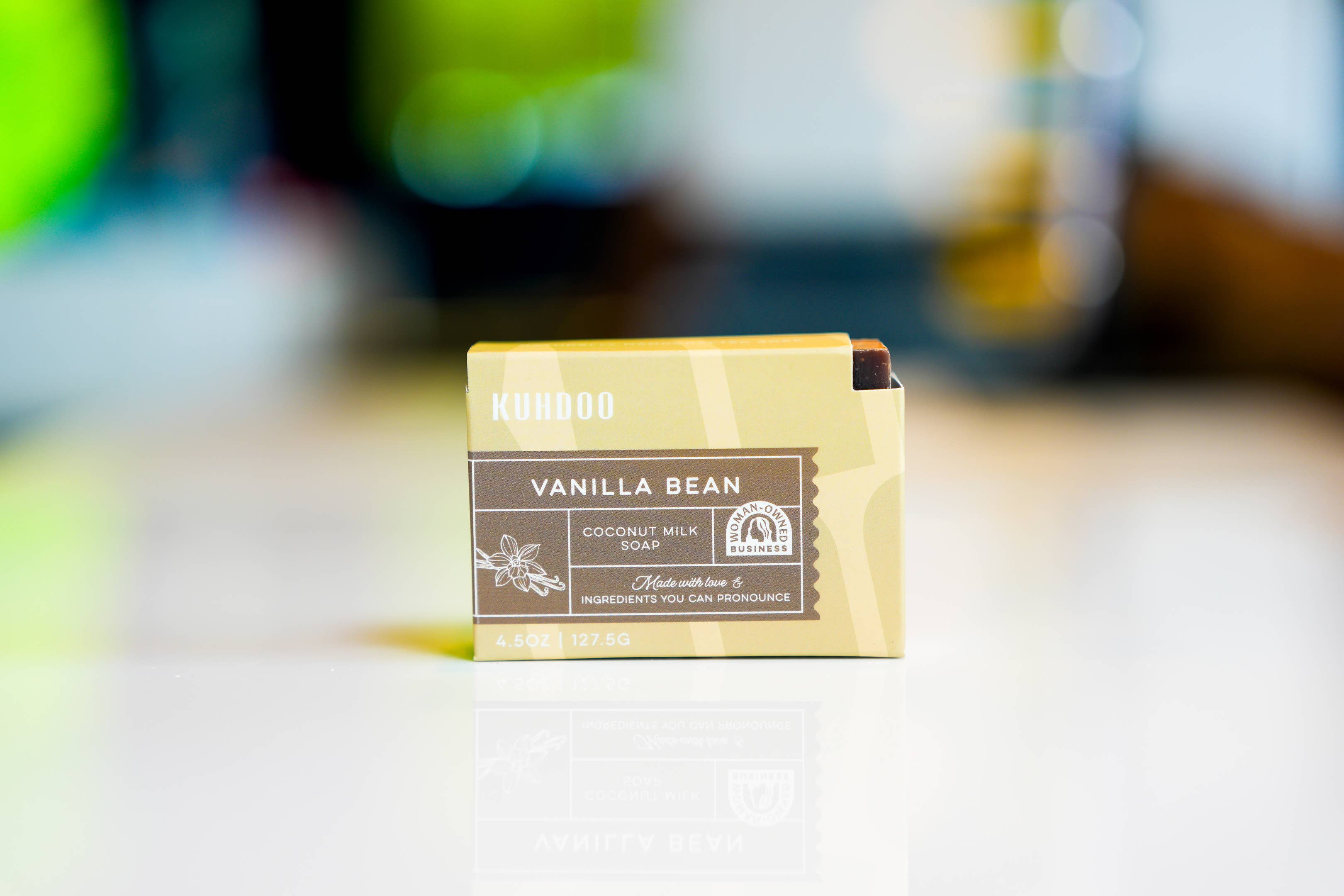 Vanilla Bean bar soap handcrafted natural soap bar