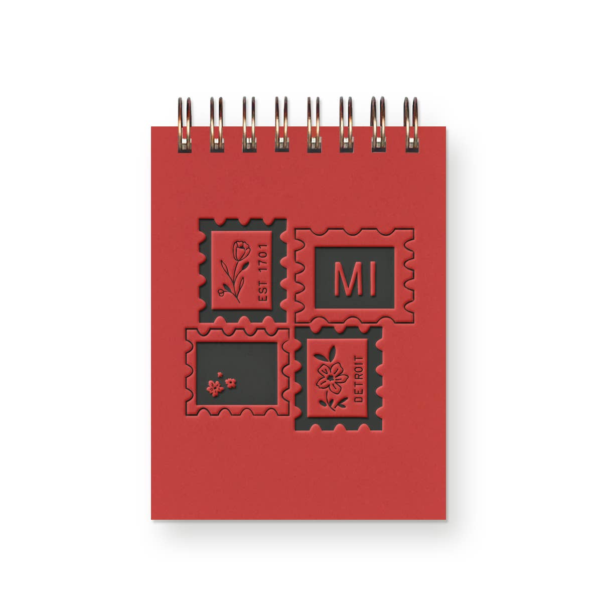 Custom City Stamp Mini Jotter Notebook
