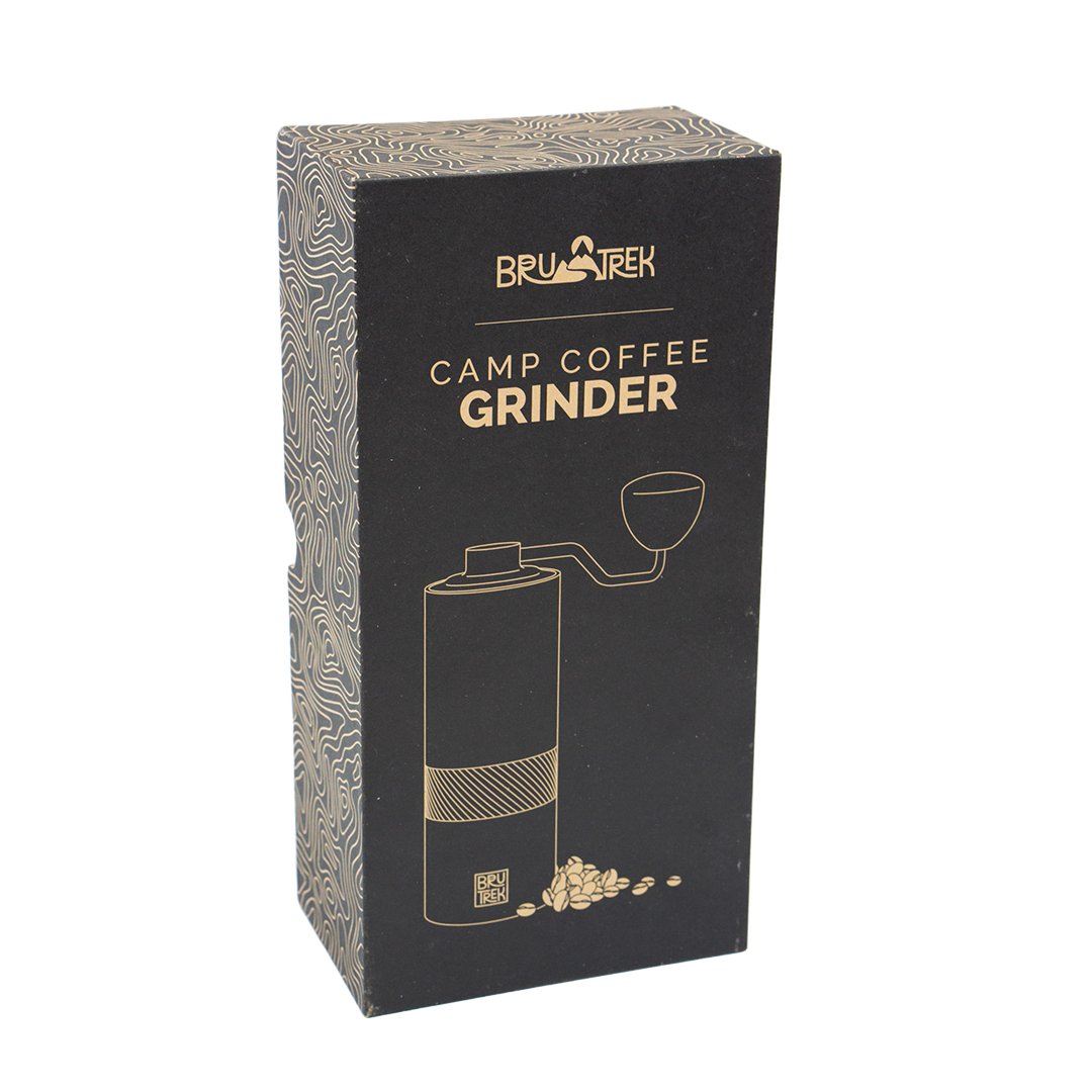BruTrek Camp Coffee Hand Grinder top view