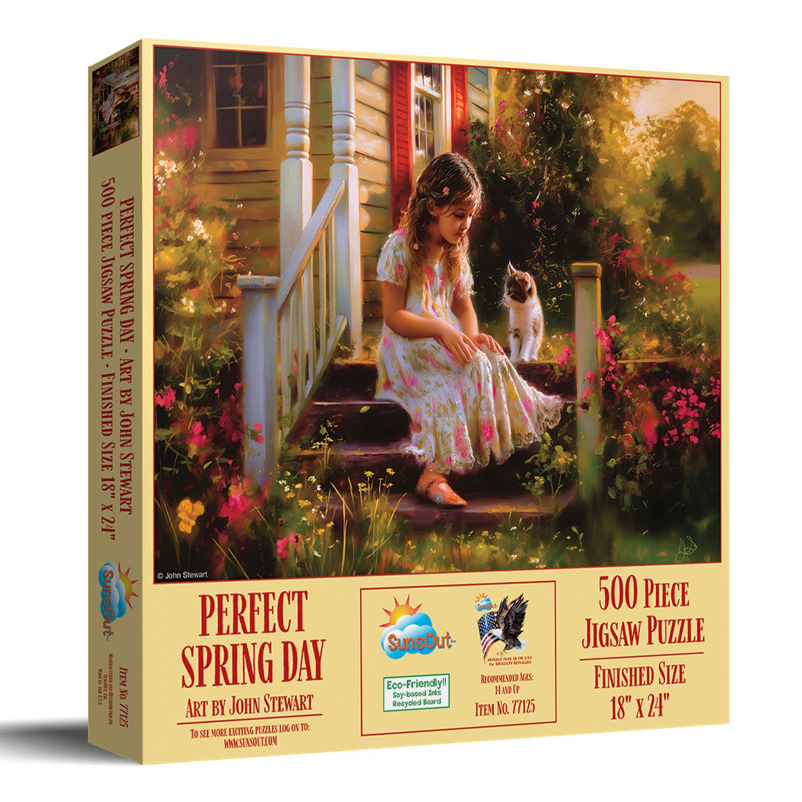 0439 Perfect Spring Day 500 pc Puzzle
