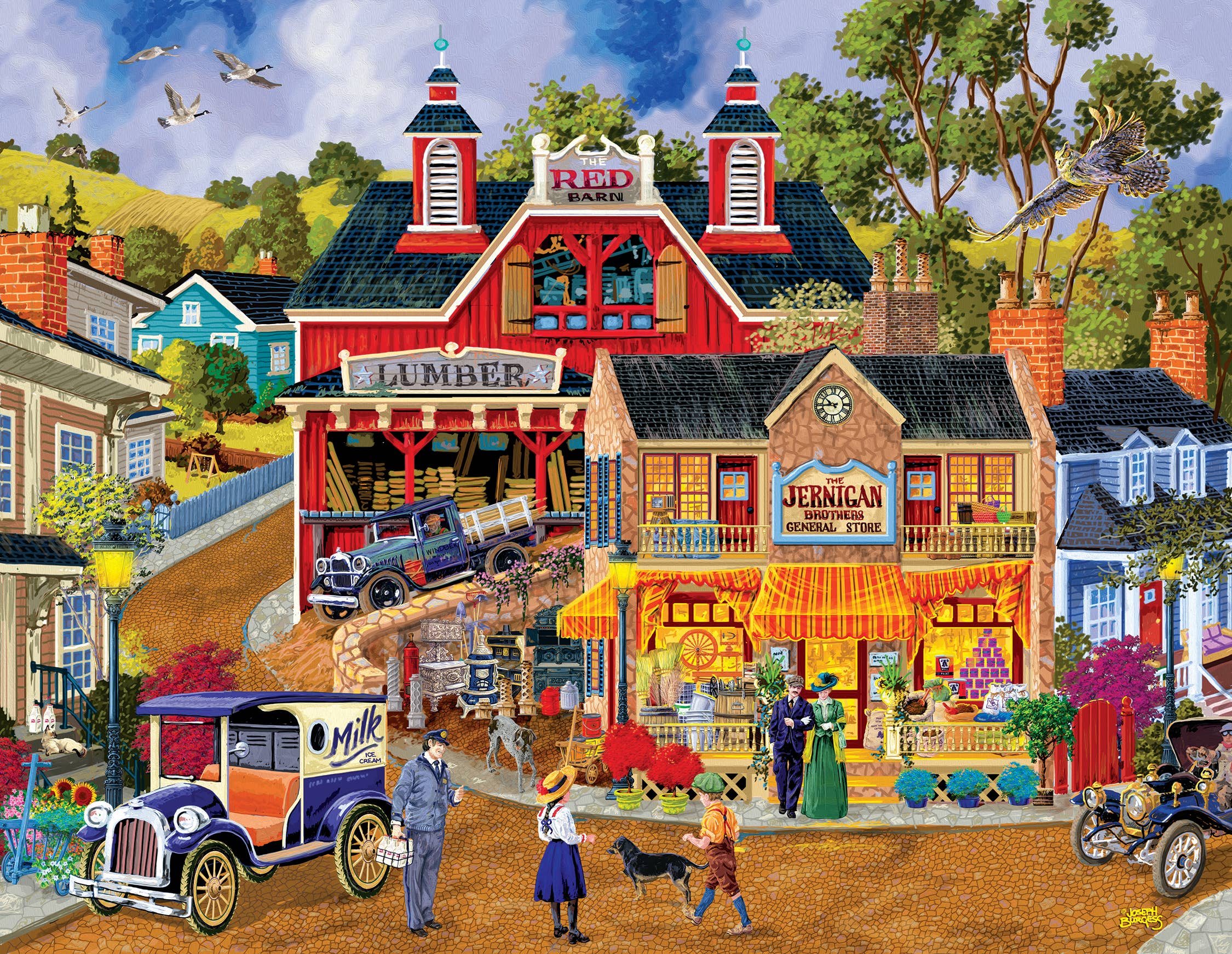 5080 Jerrigan Bros General Store 1000+ pc Puzzle