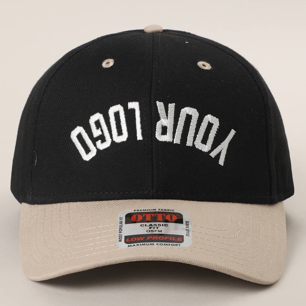 Custom upside down embroidered OTTO 6 Panel Baseball Cap