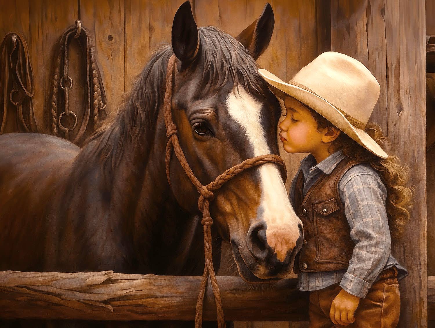 0932 Afternoon Kisses 300 pc Puzzle