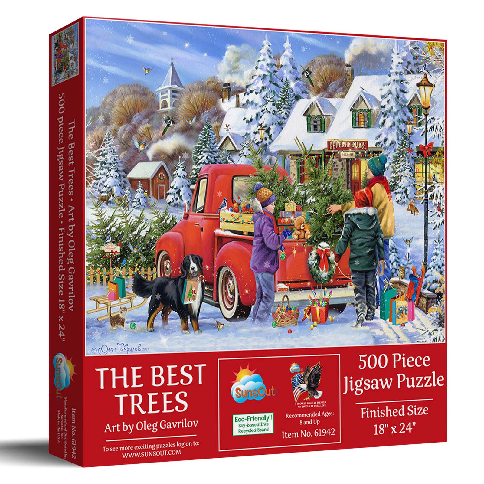 1084 The Best Trees 500 pc Puzzle