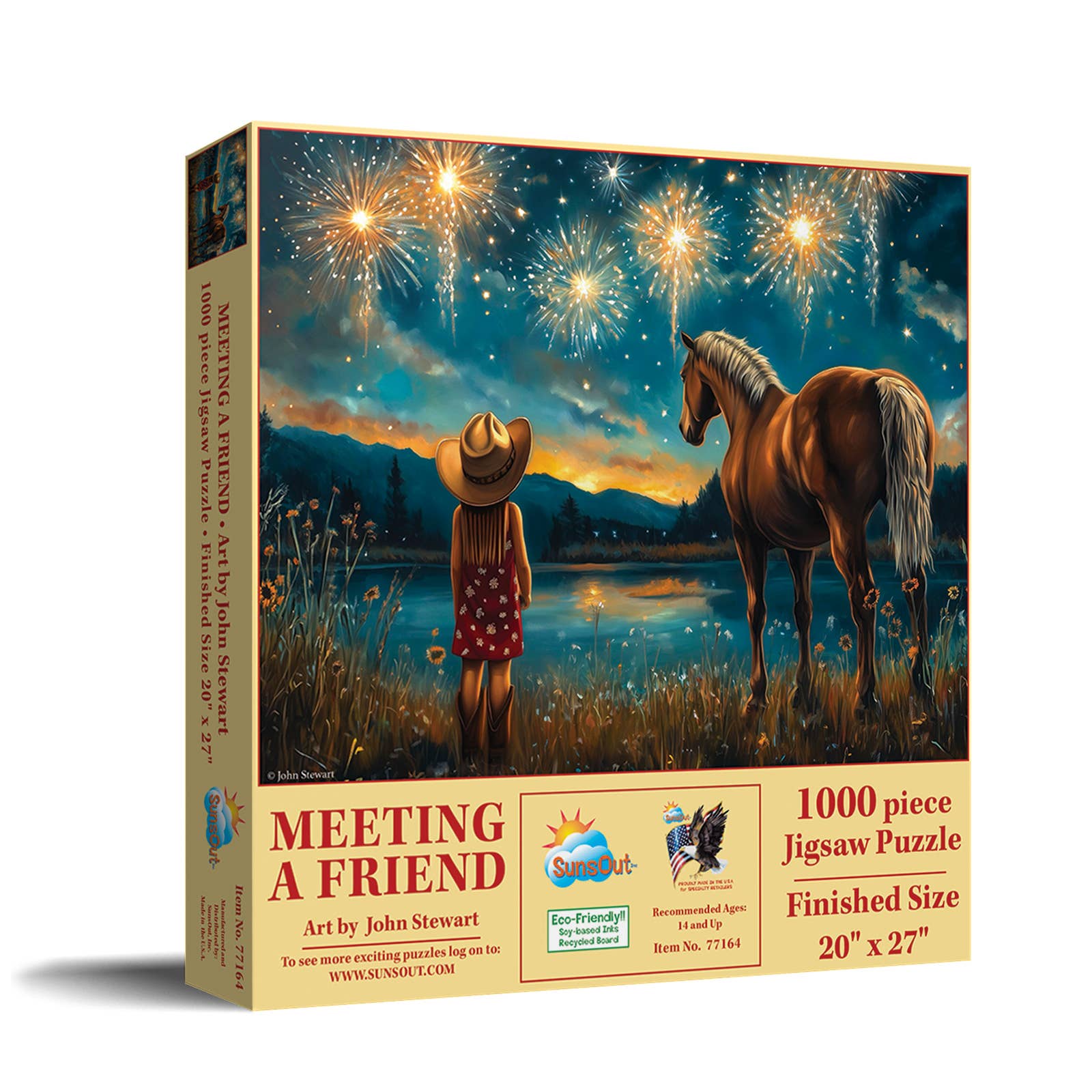 1392 Meeting a Friend 1000 pc Puzzle