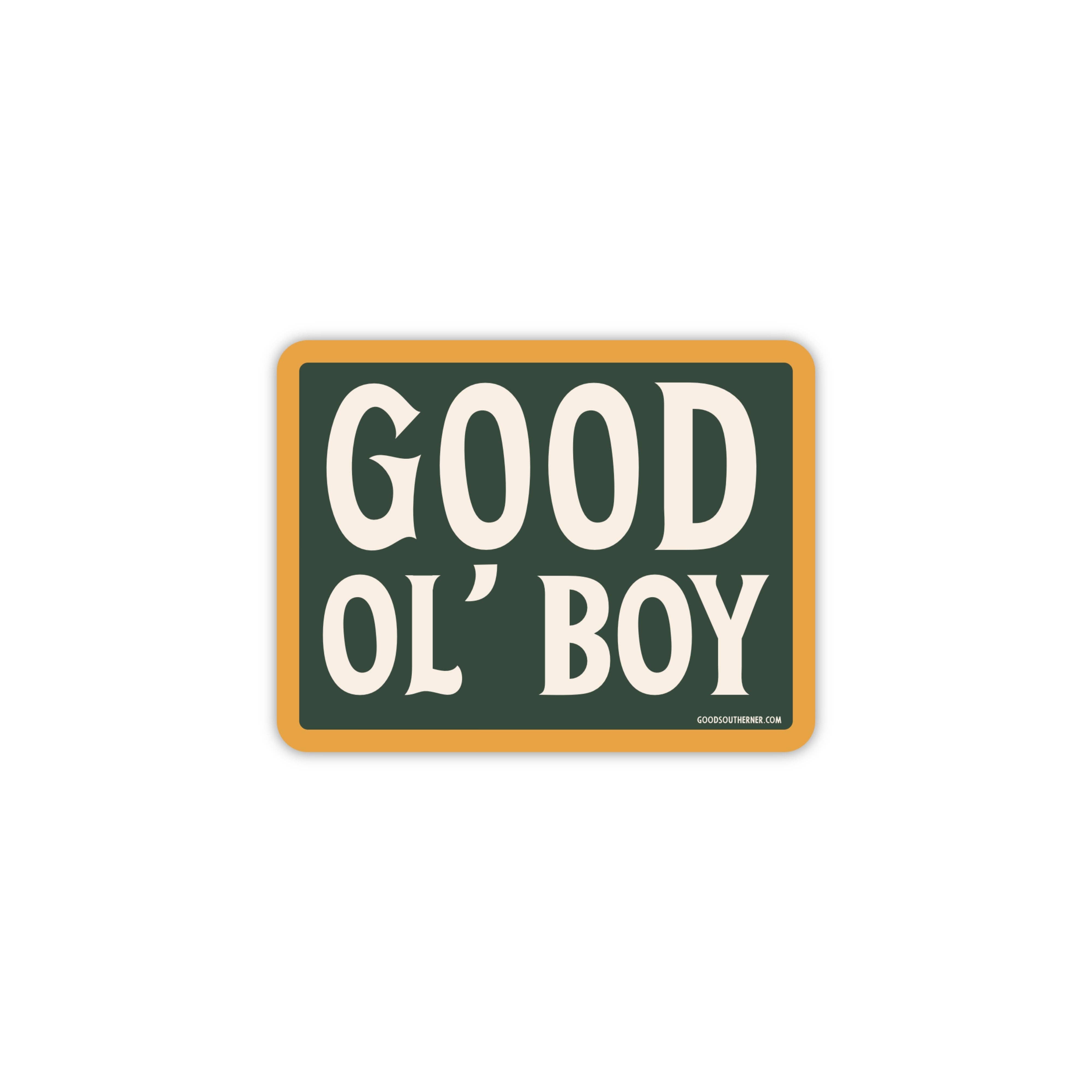 Good Ol' Boy Sticker