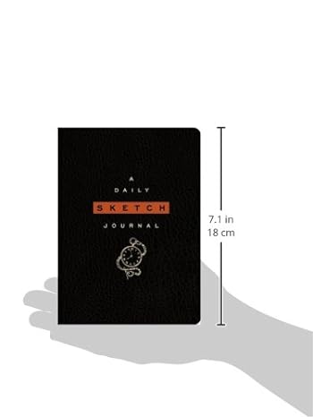 Daily Sketch Journal, Black Hardcover - by Union Square & Co.