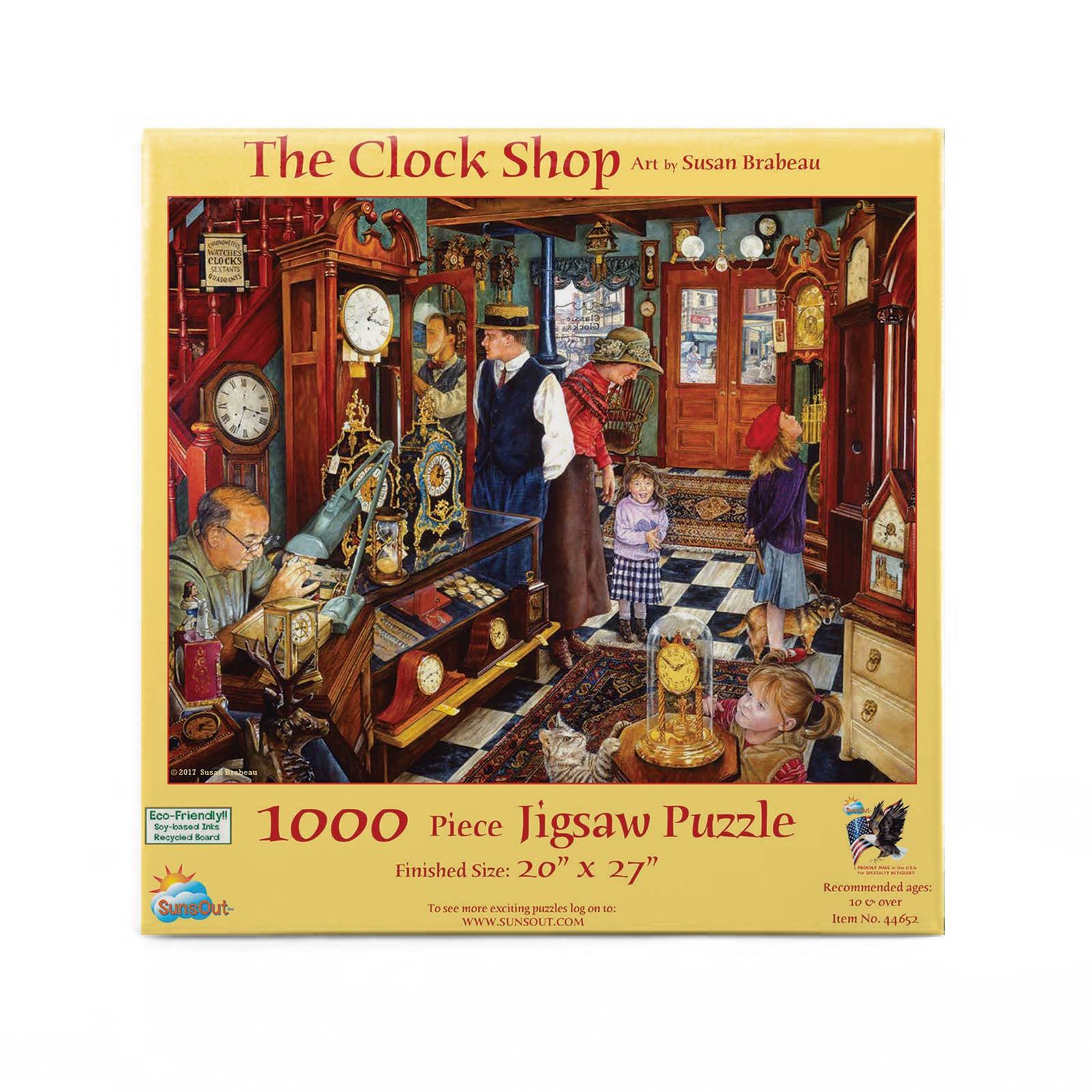 1328 The Clock Shop 1000 pc Puzzle