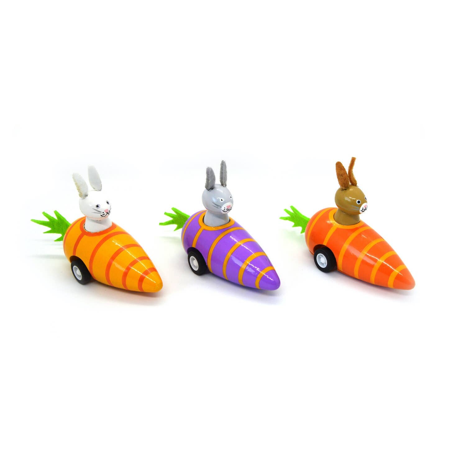 Pull Back Bunny in Carrot toy refill set of 24