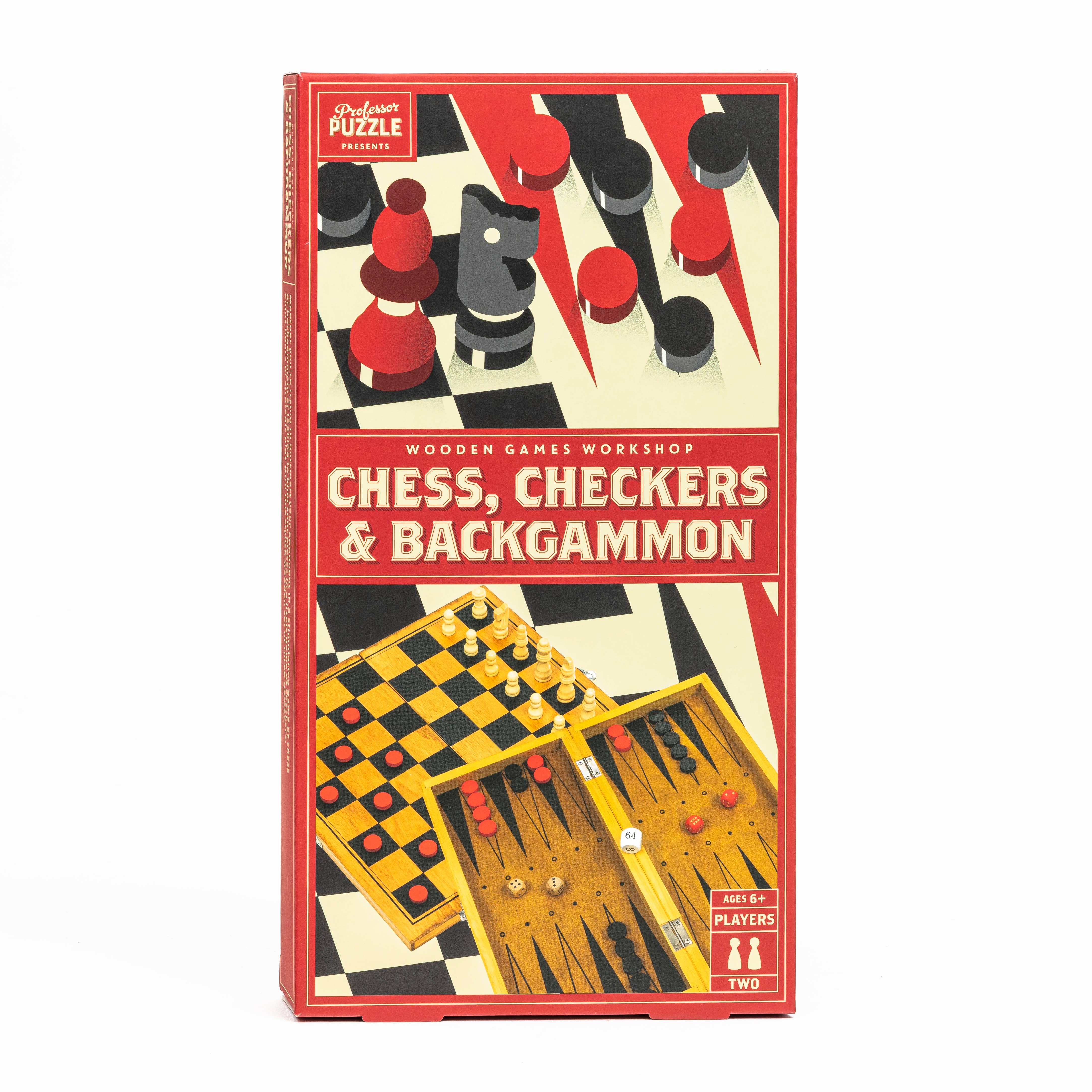 Chess, Checkers & Backgammon