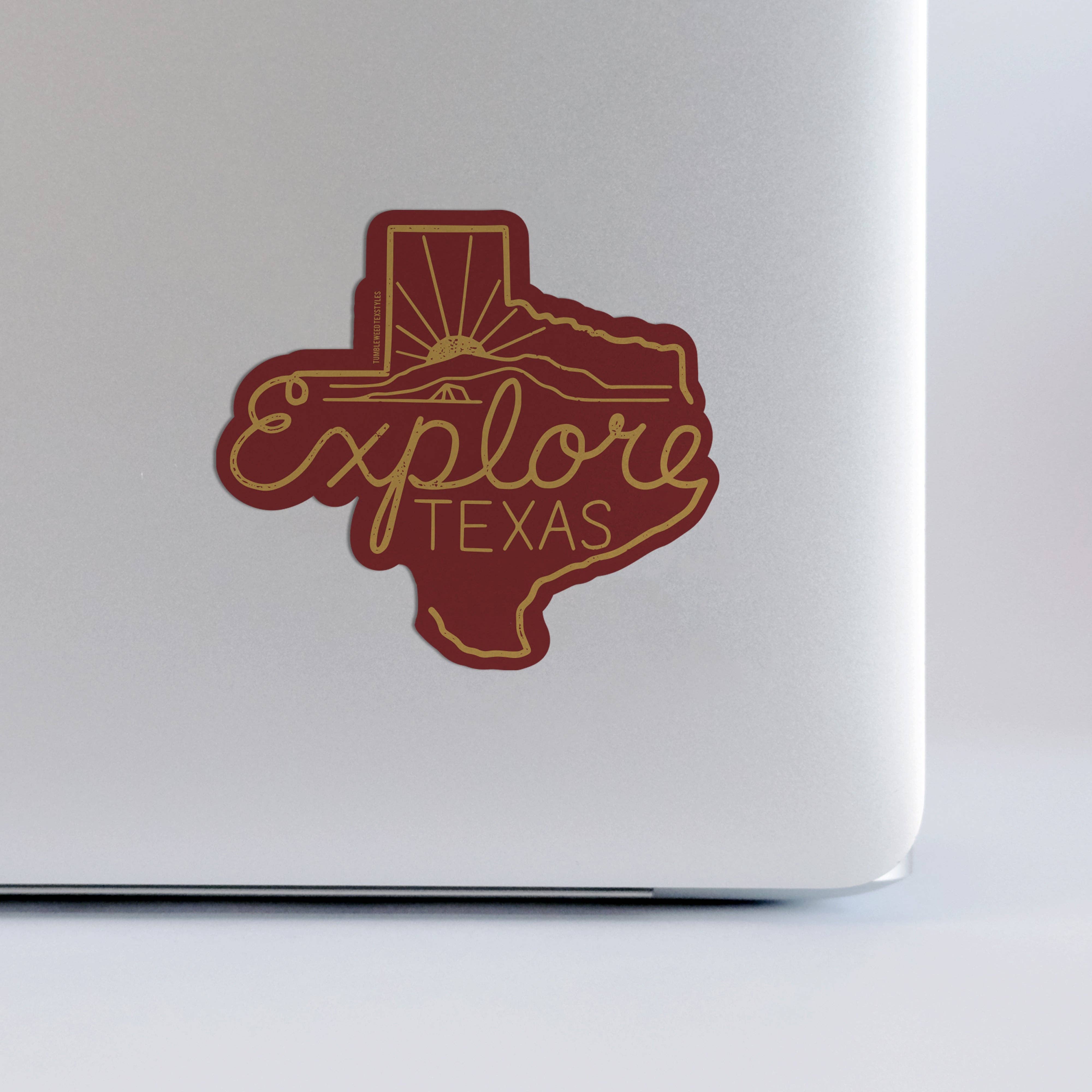 Explore Texas Sticker