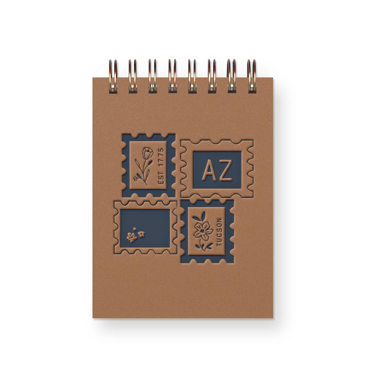 Custom City Stamp Mini Jotter Notebook