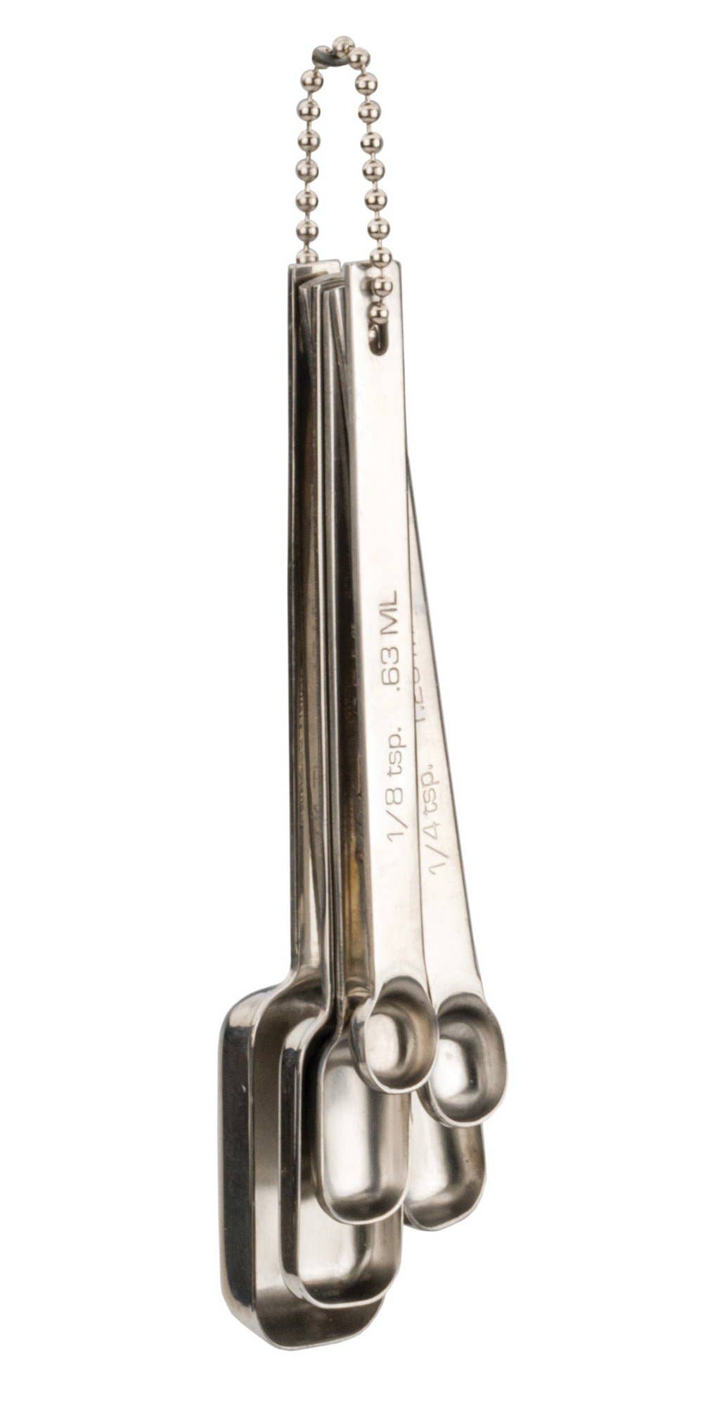 Spice measuring spoon set of 6 close-up view