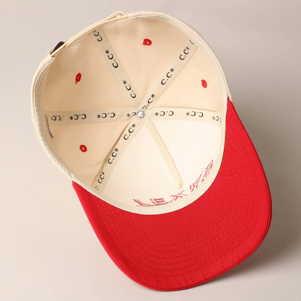 TEXAS- Upside Down Trucker Baseball Cap