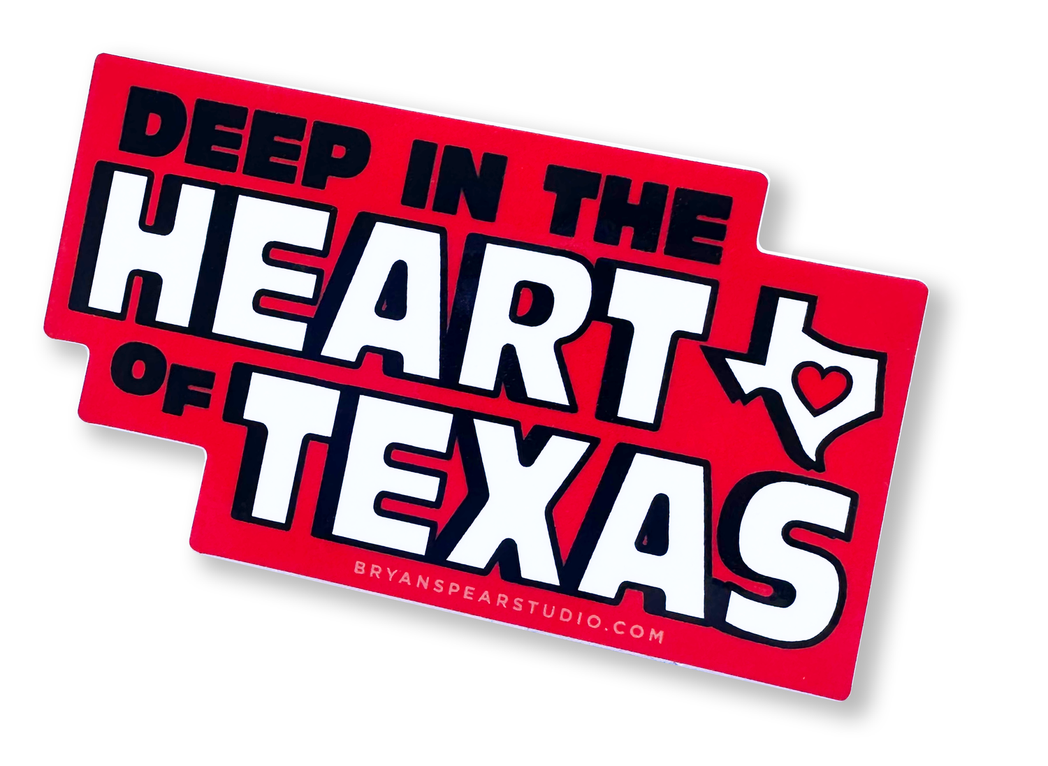 Deep in the Heart of Texas Sticker