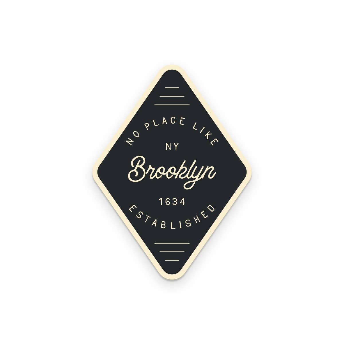 Custom City No Place Like Vinyl Sticker