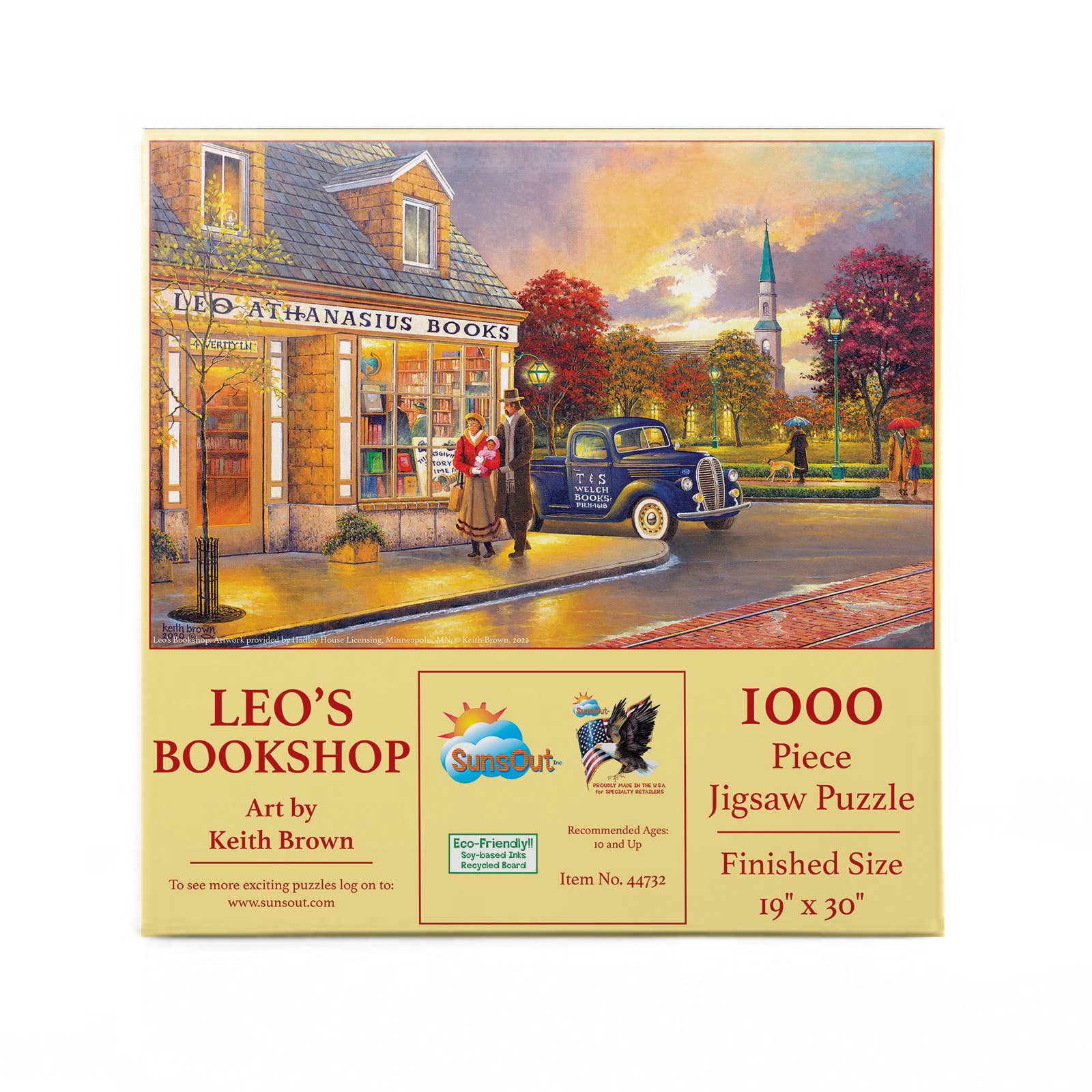 5261 Leo's Bookshop 1000 Pc Puzzle