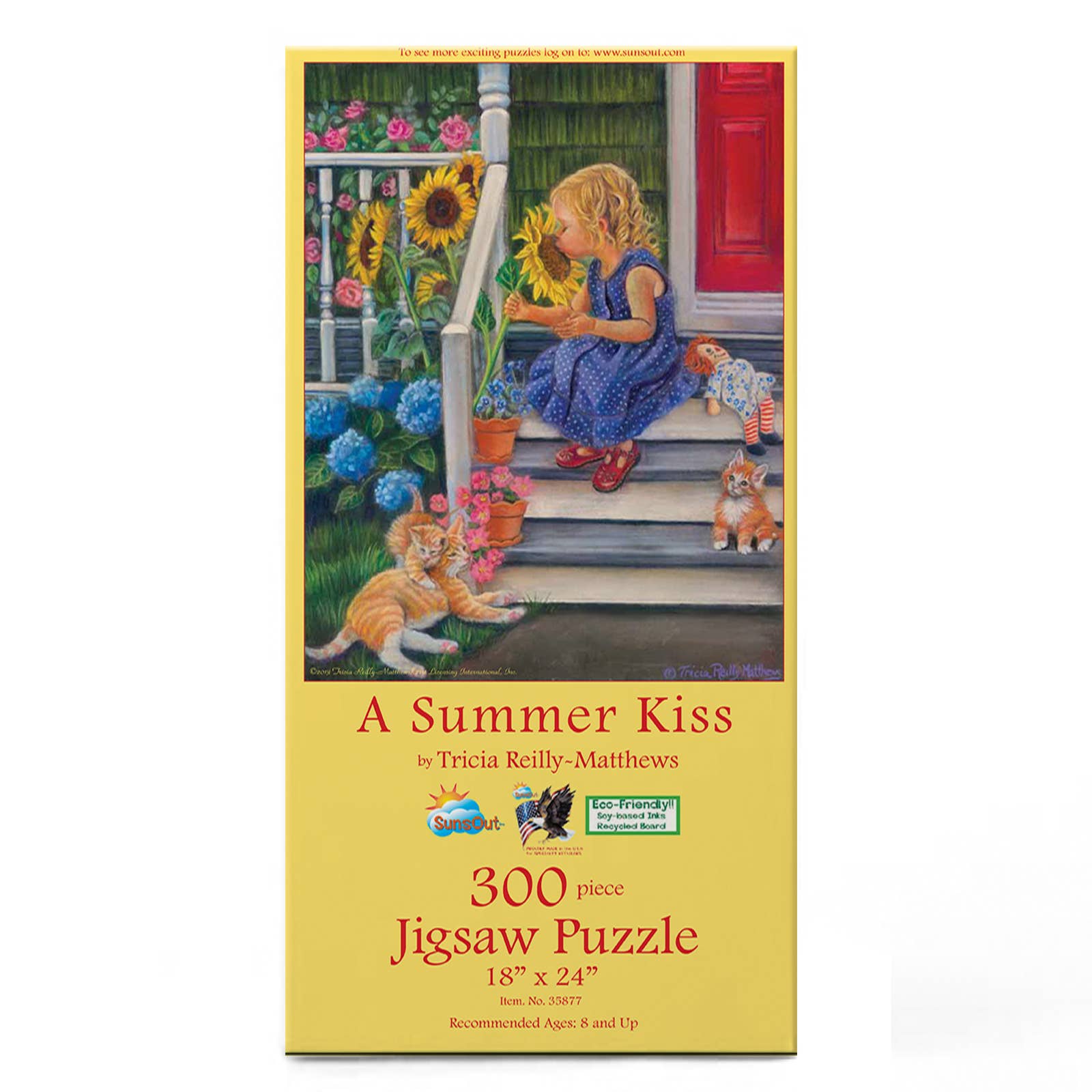 0631 A Summer Kiss 300 pc Puzzle