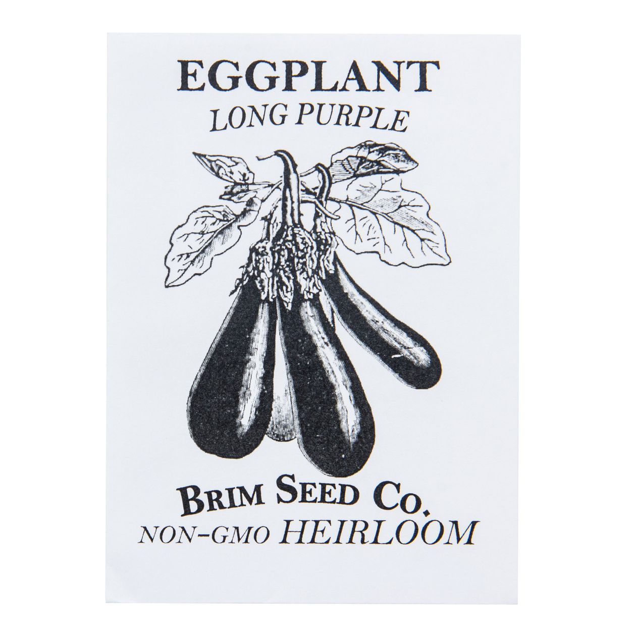 Brim Seed Co. - Long Purple Eggplant Heirloom Seed