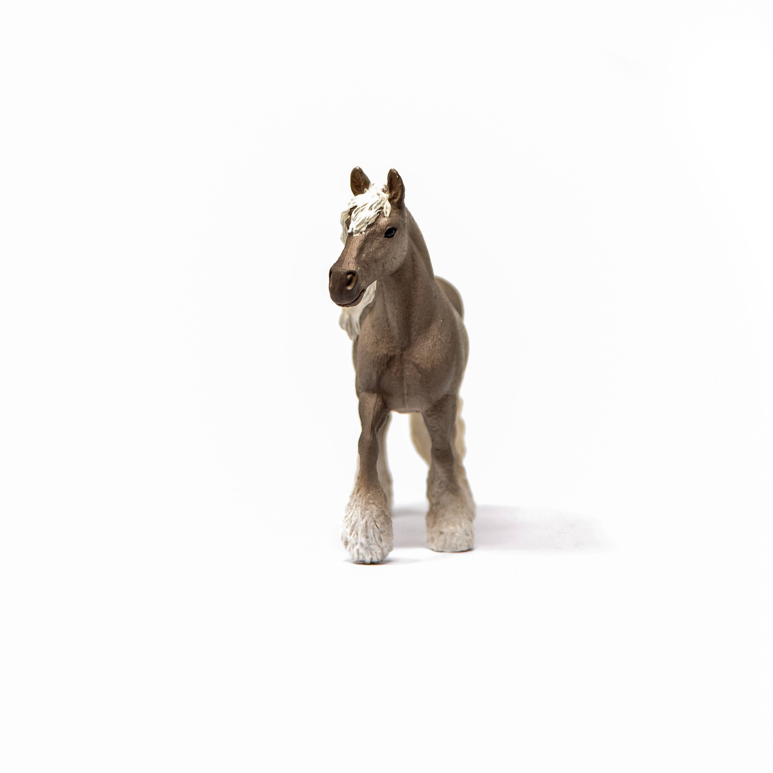 Silver Dapple Mare Farm Horse Toy