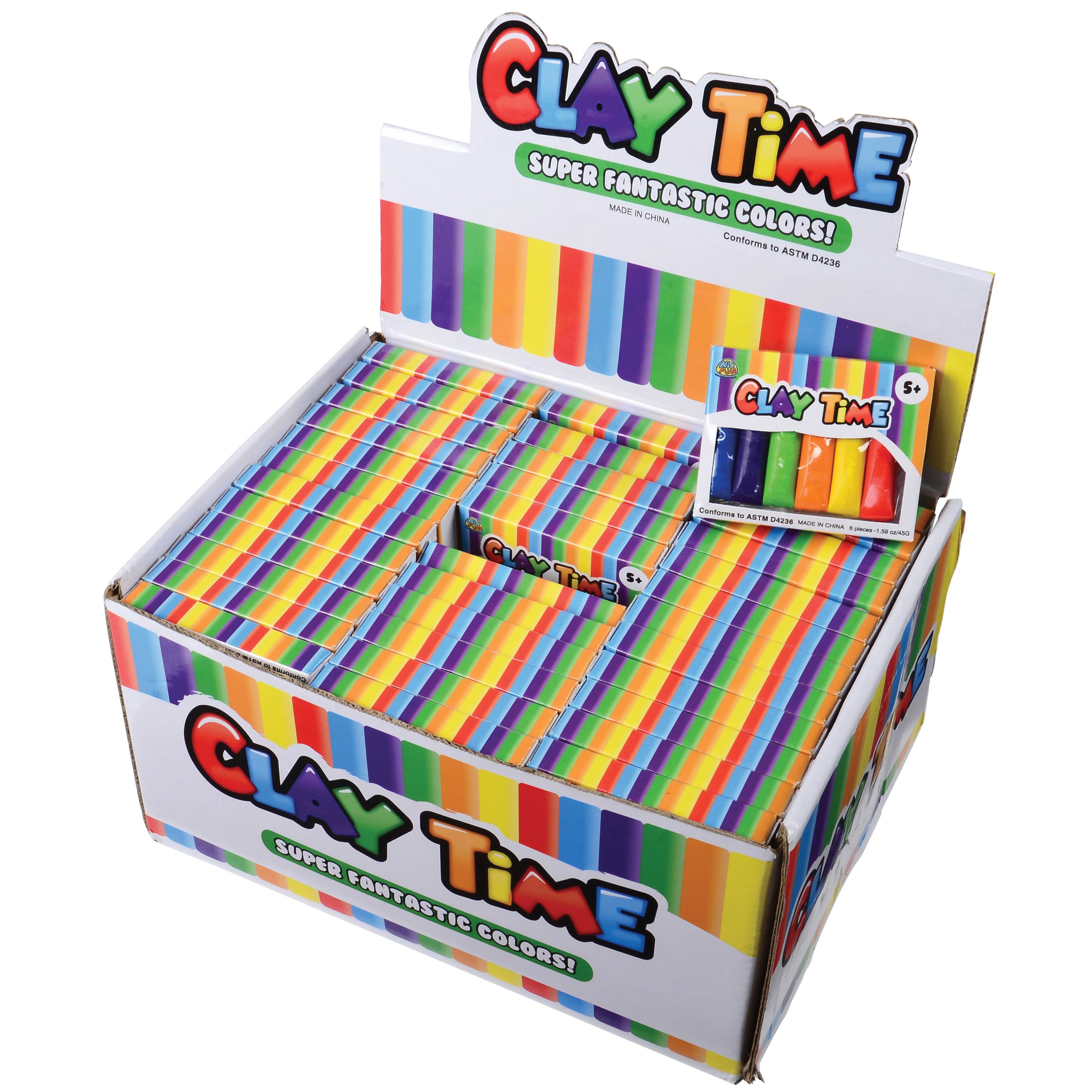 Mini Rainbow Modeling Clay
