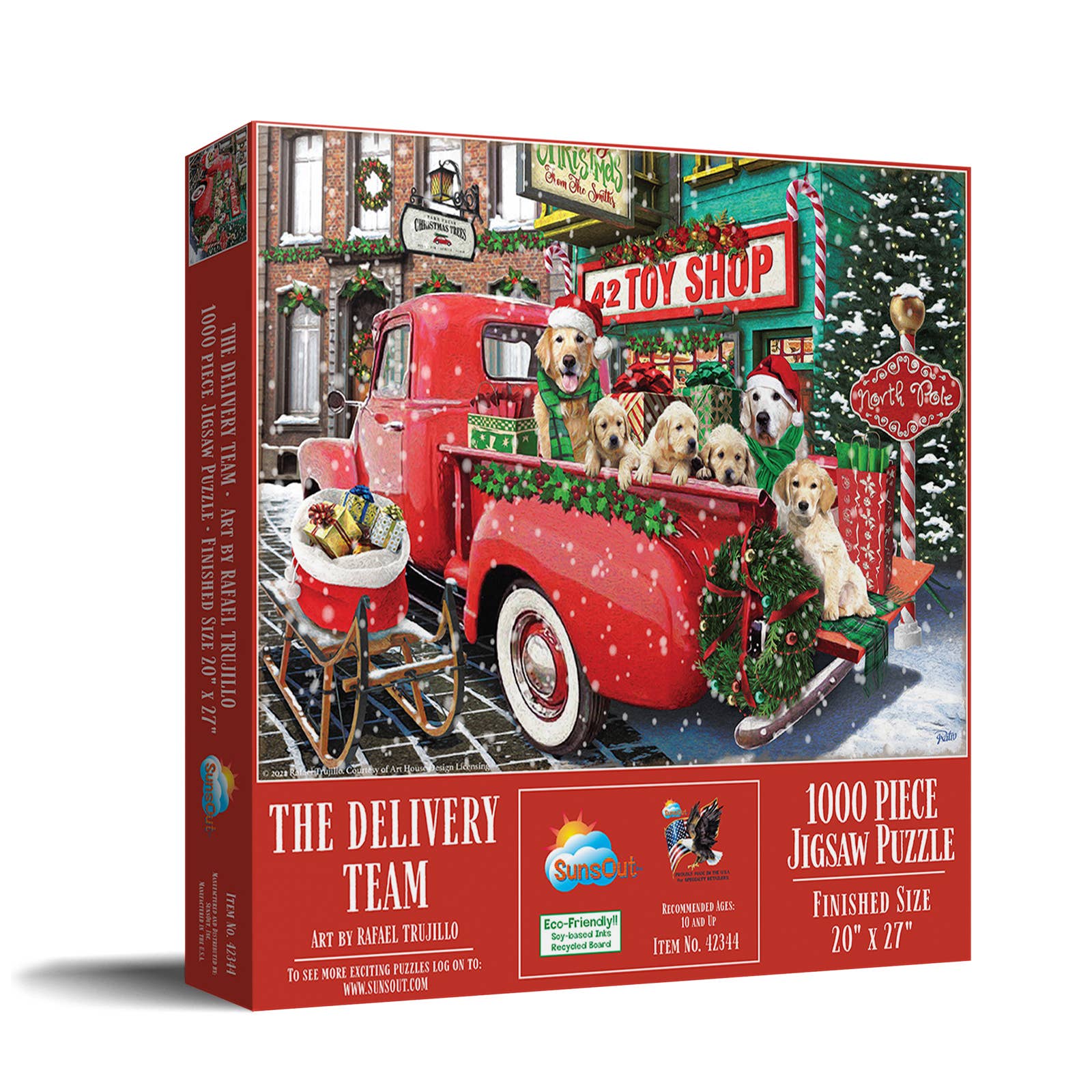 0687 The Delivery Team 1000 pc Puzzle