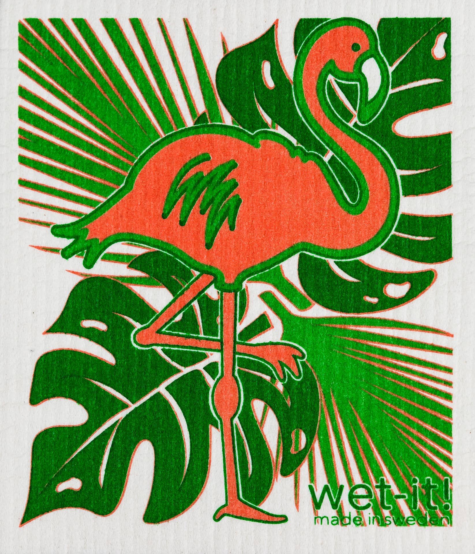 Flamingo Swedish Cloth