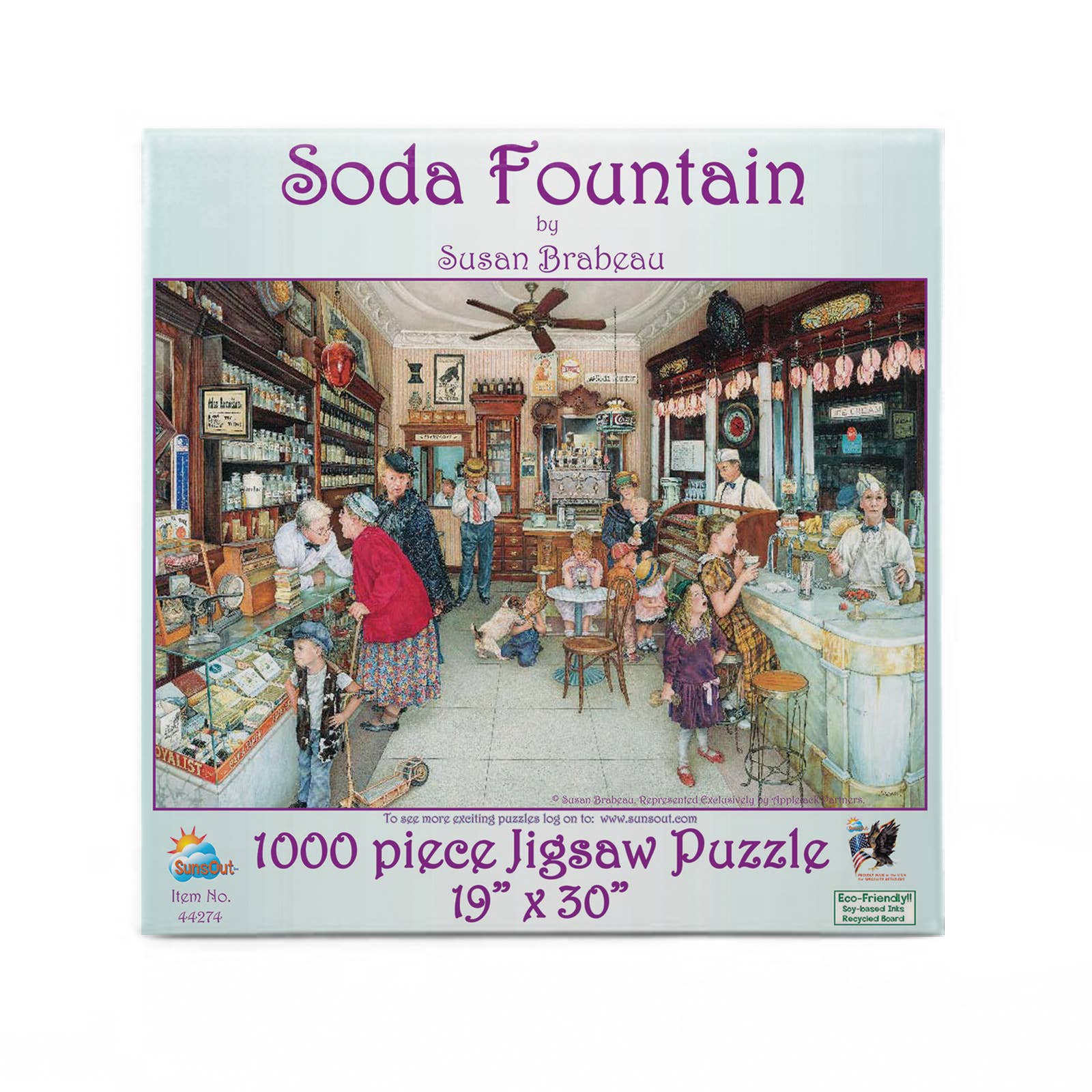 0518 Soda Fountain 1000 pc Puzzle